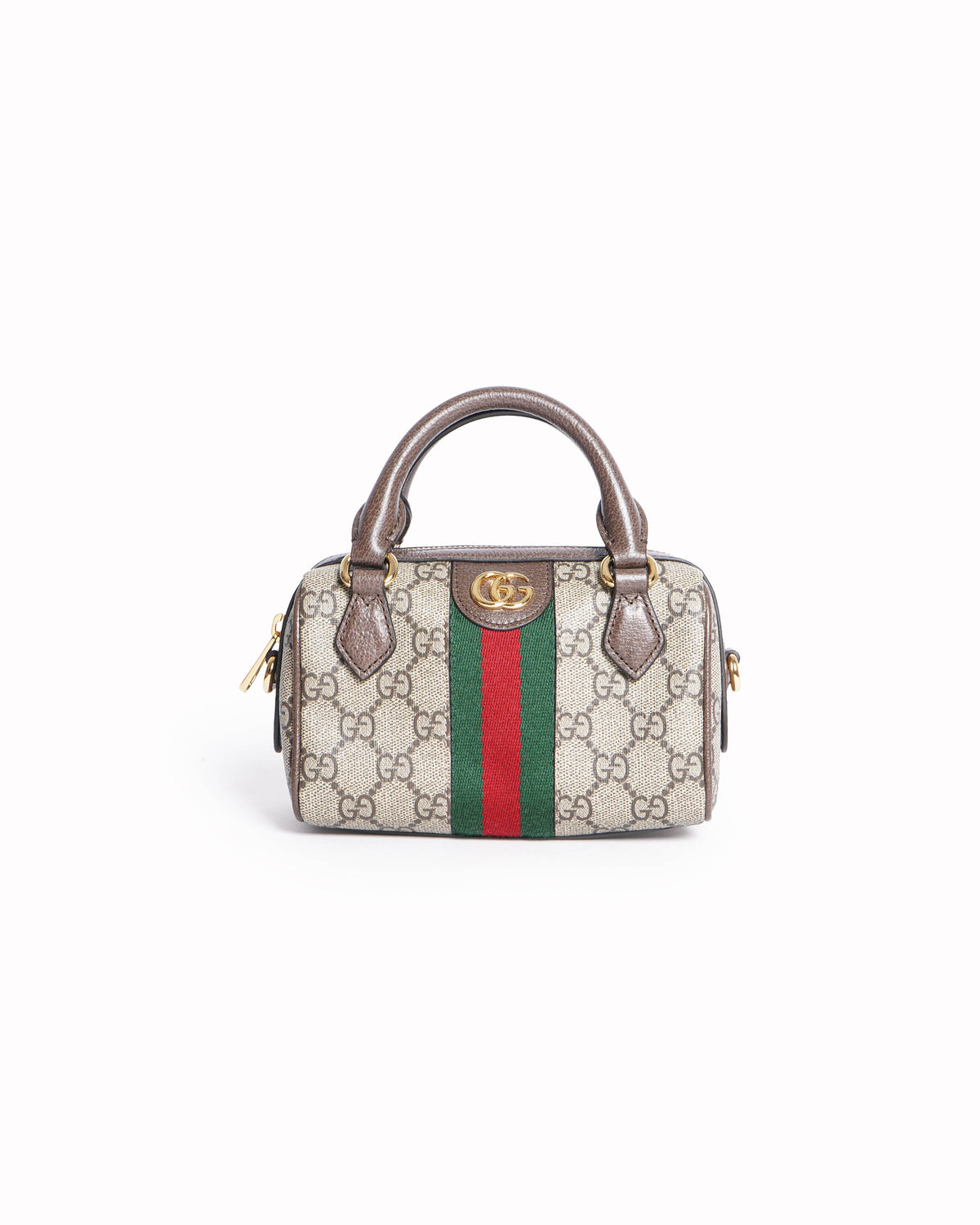 Gucci Ophidia Leather Mini Top Handle Bag