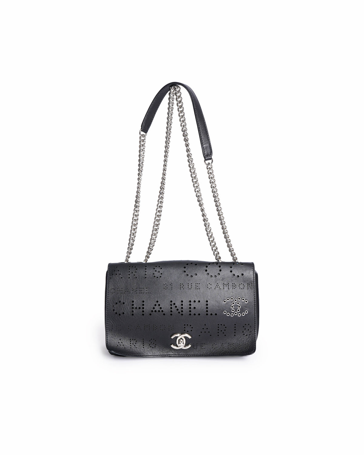 Chanel Perforated Eyelet Flap Bag