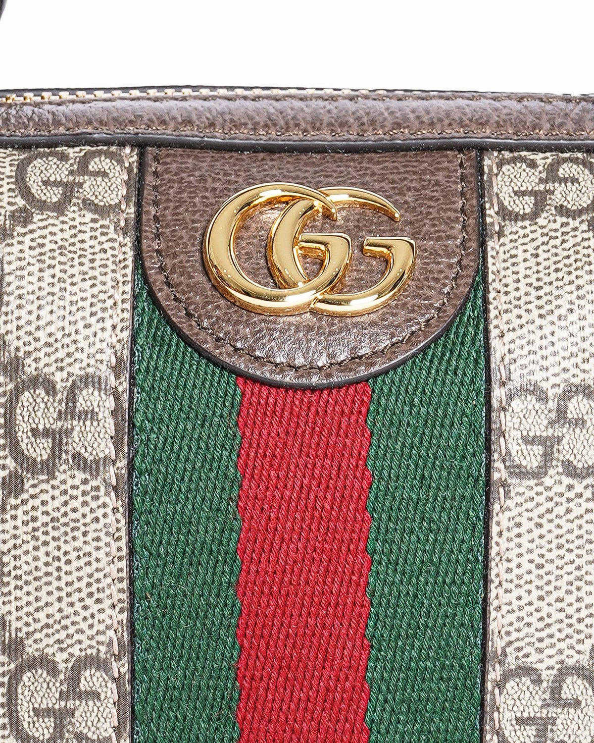 Gucci Ophidia Leather Mini Top Handle Bag