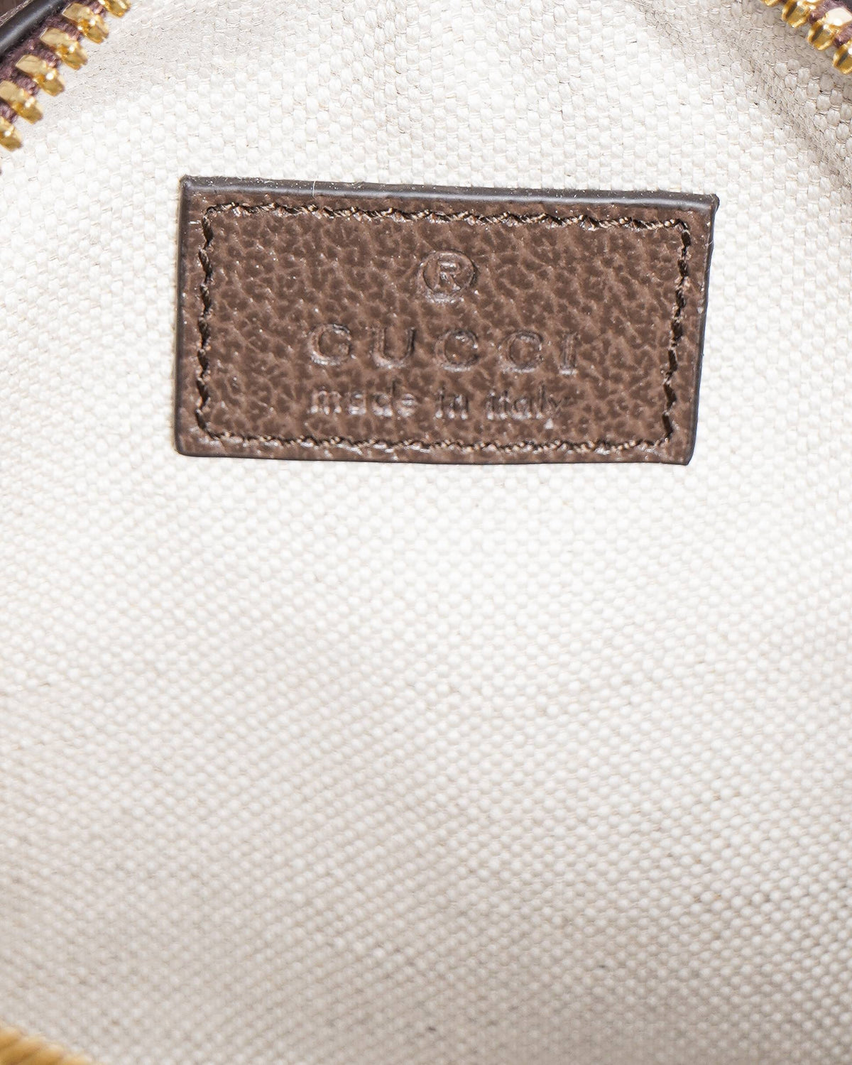 Gucci Ophidia Leather Mini Top Handle Bag