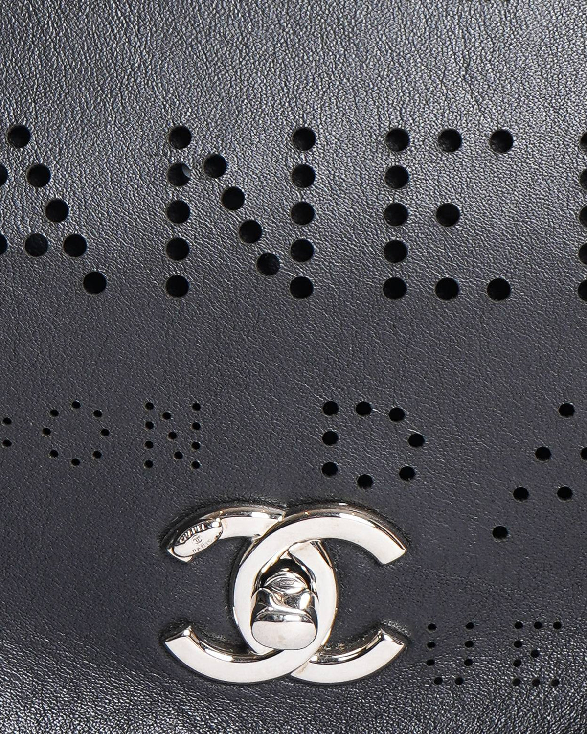 Chanel Perforated Eyelet Flap Bag