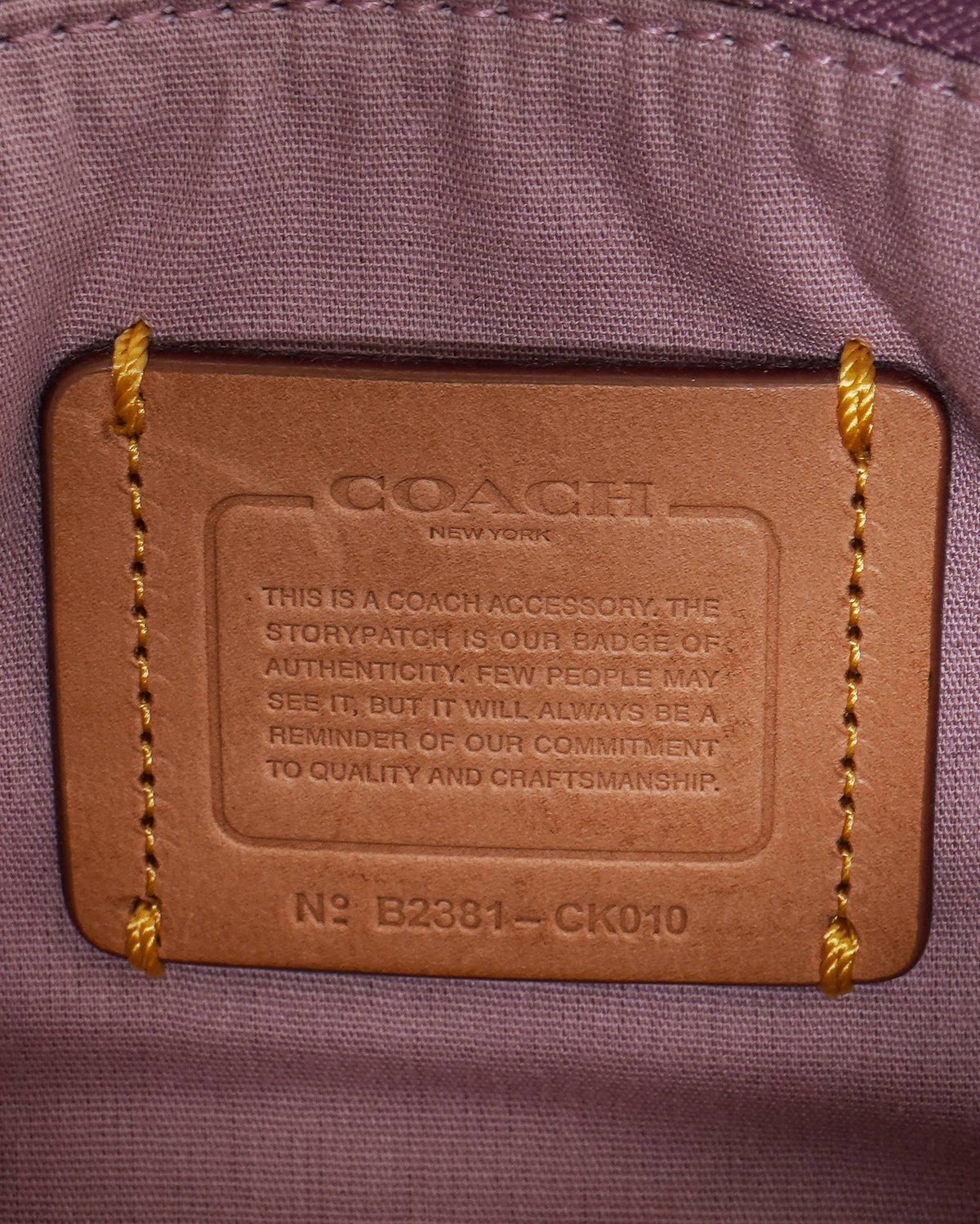 Coach Kira Crossbody in Signature Denim