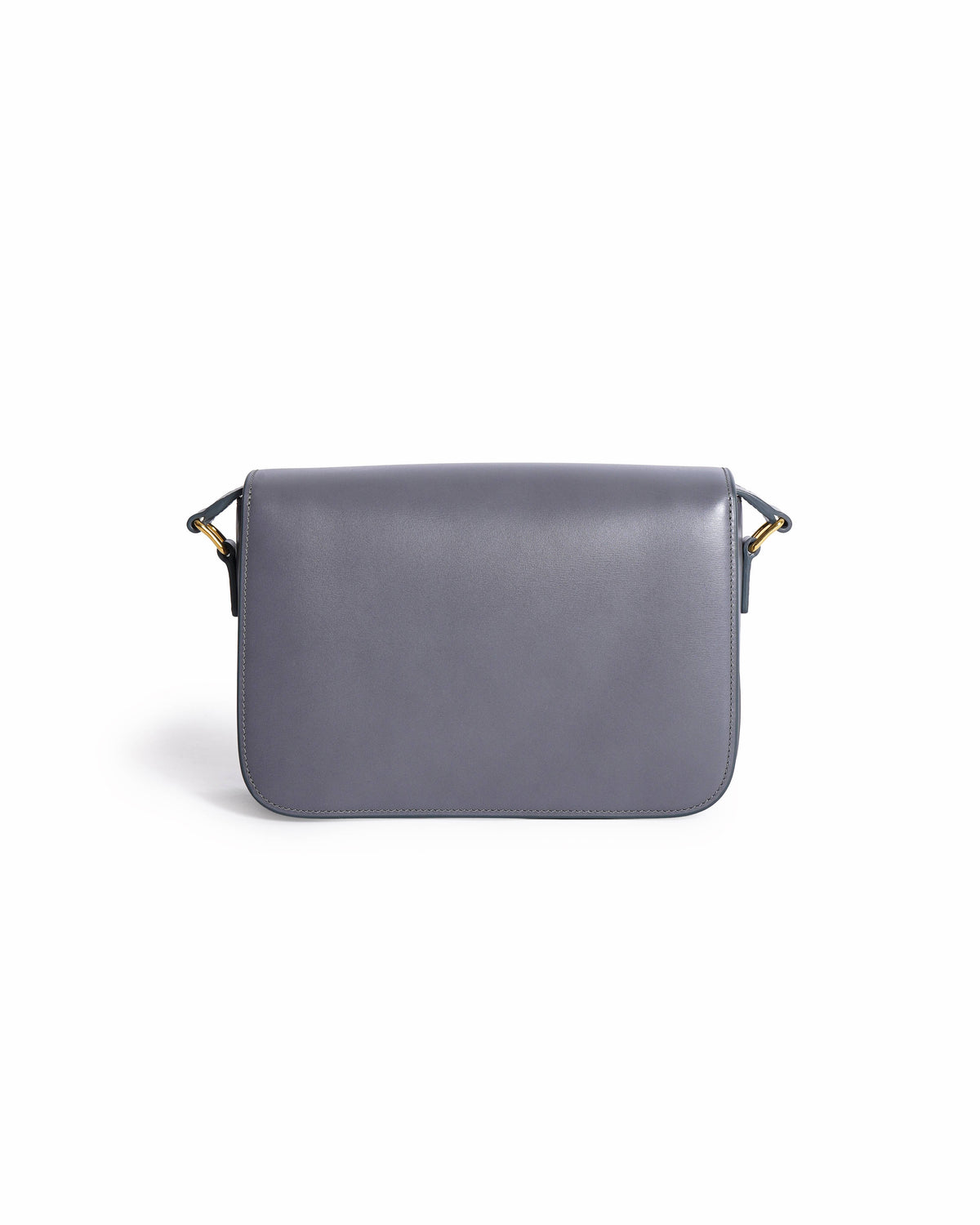 Celine Grey Triomphe Crossbody Bag In Natural Calfskin
