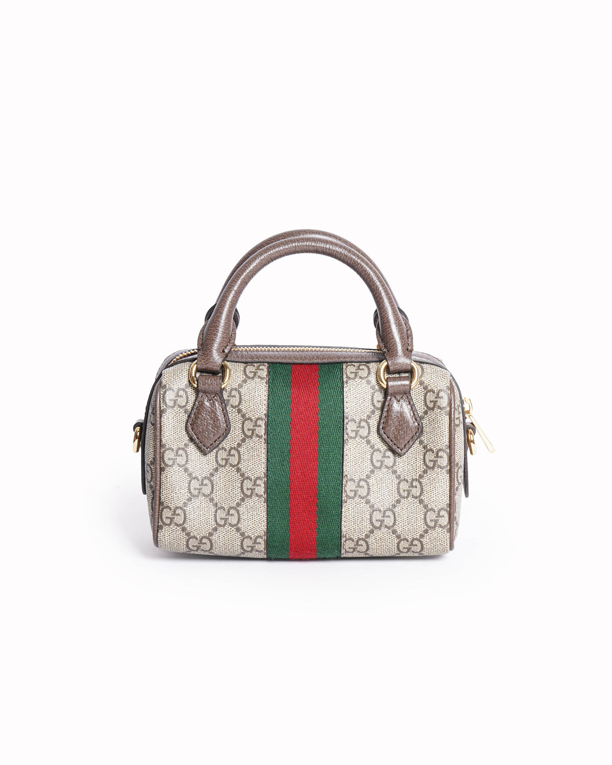 Gucci Ophidia Leather Mini Top Handle Bag
