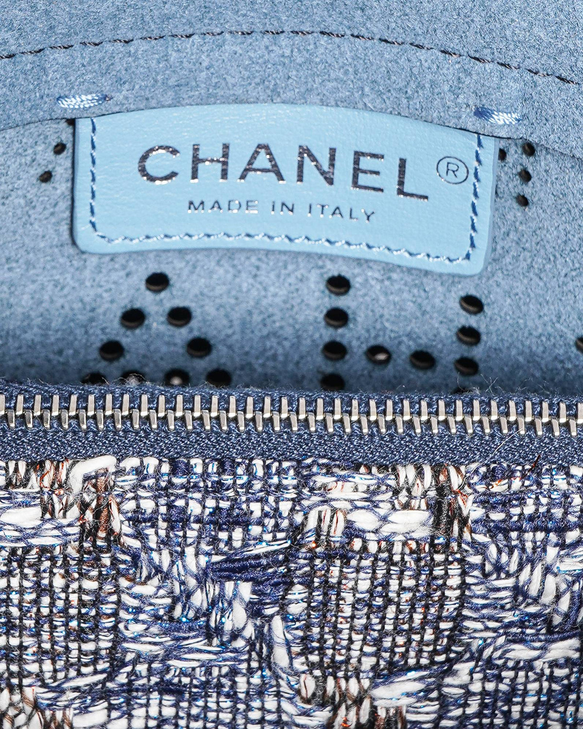 Chanel Perforated Eyelet Flap Bag