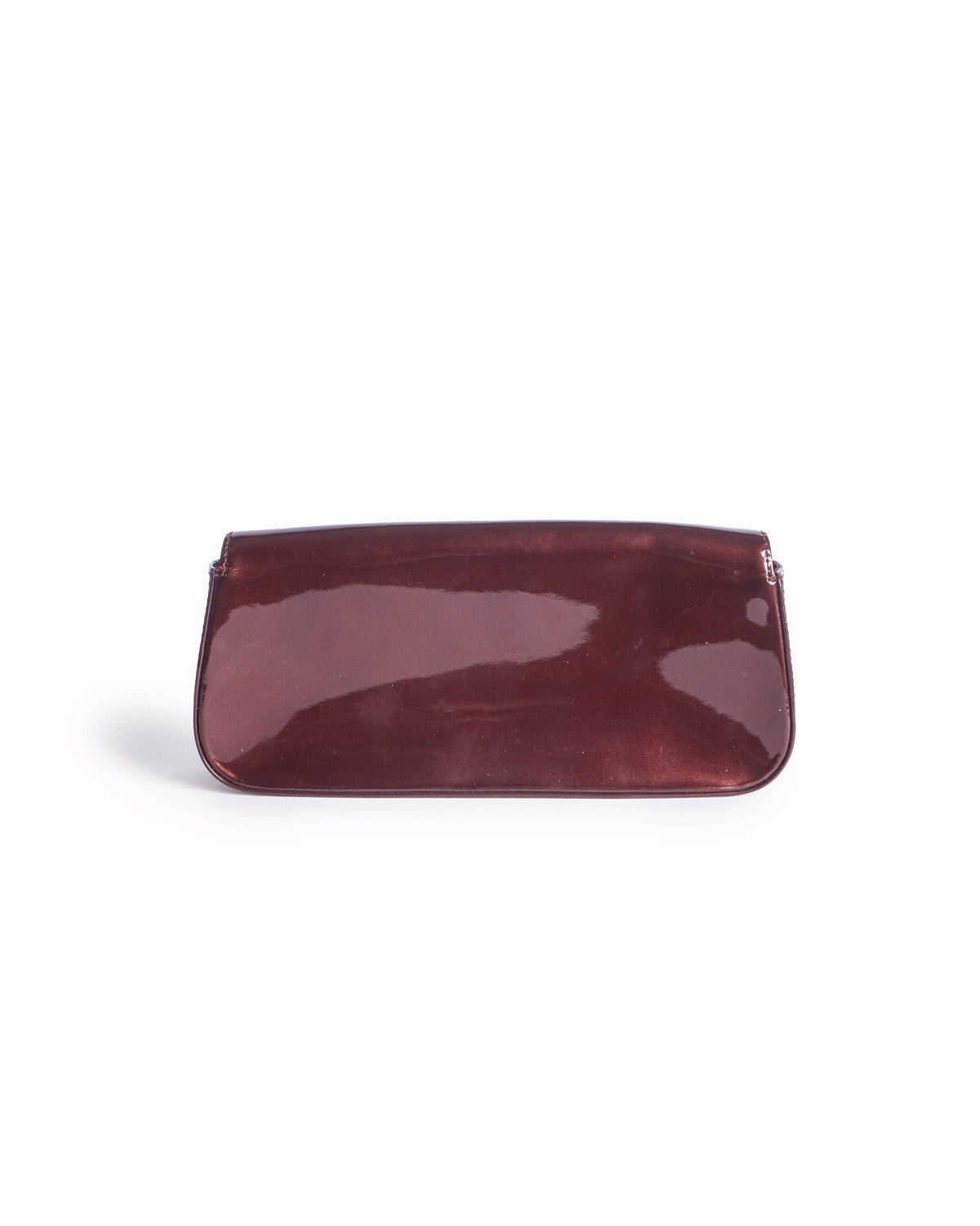 Louis Vuitton Amarante Monogram Vernis Sobe Patent Clutch Bag