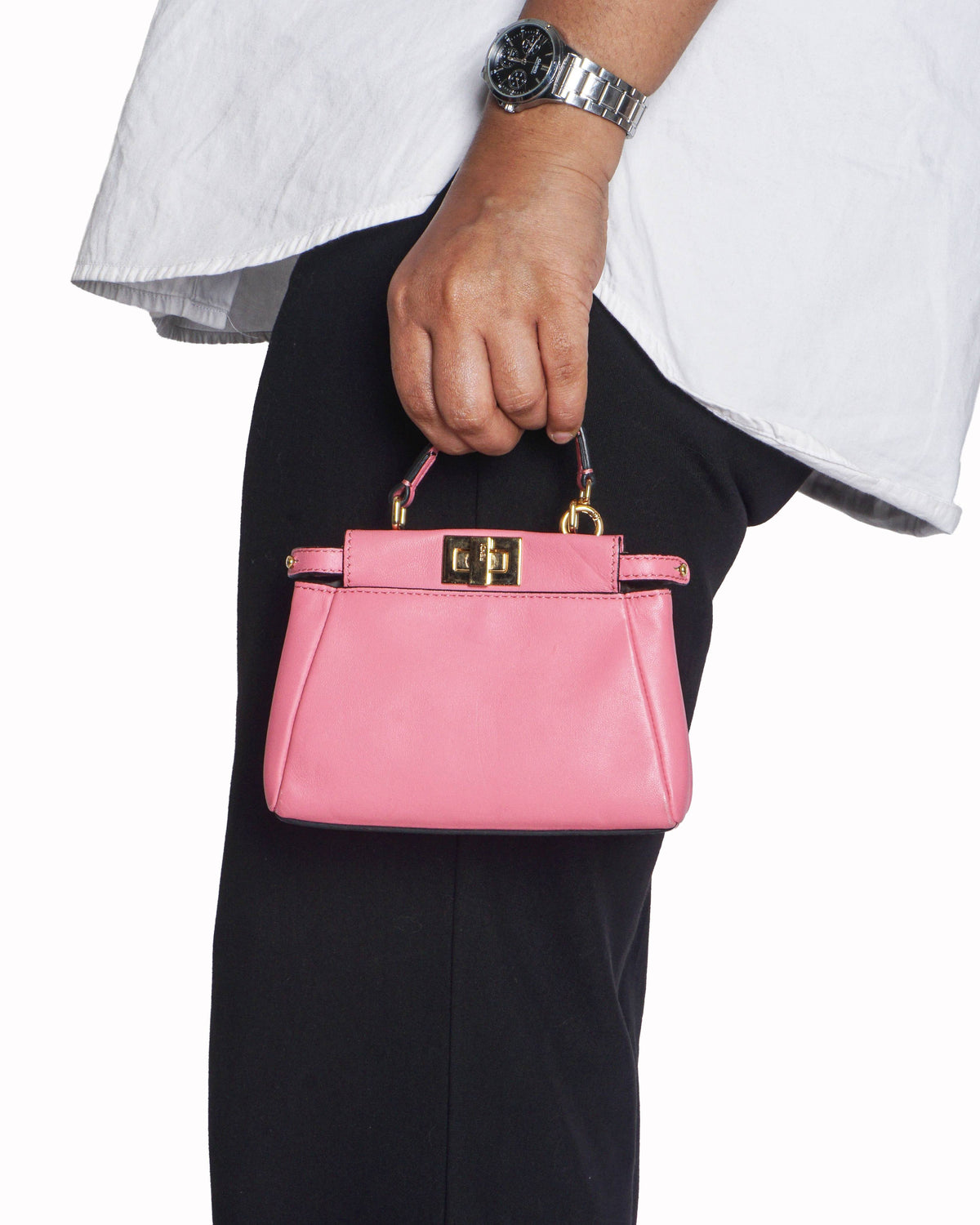 Fendi Peekaboo ISeeU Petite Mini Bag