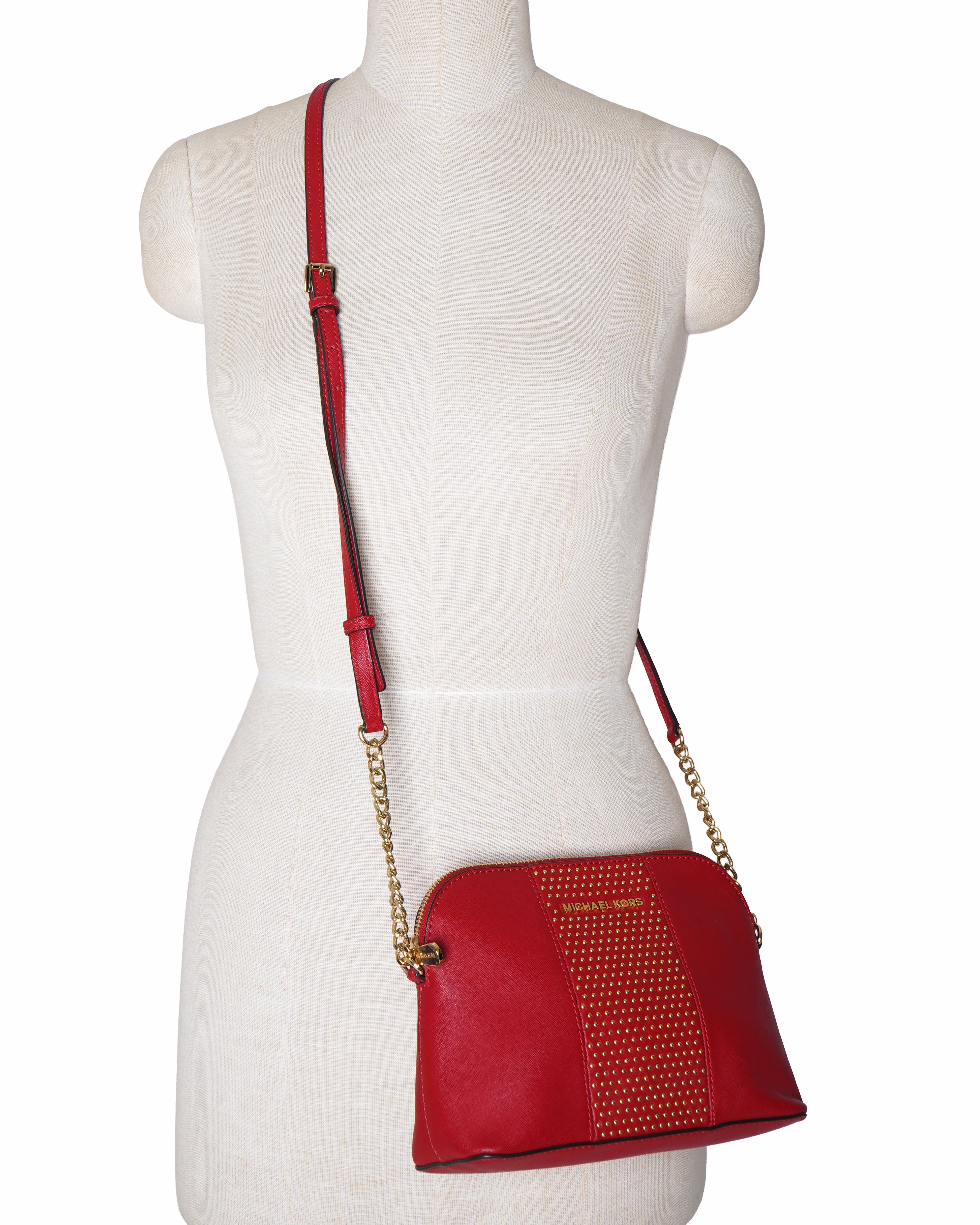 Michael kors Cindy Studded Dome Crossbody Bag