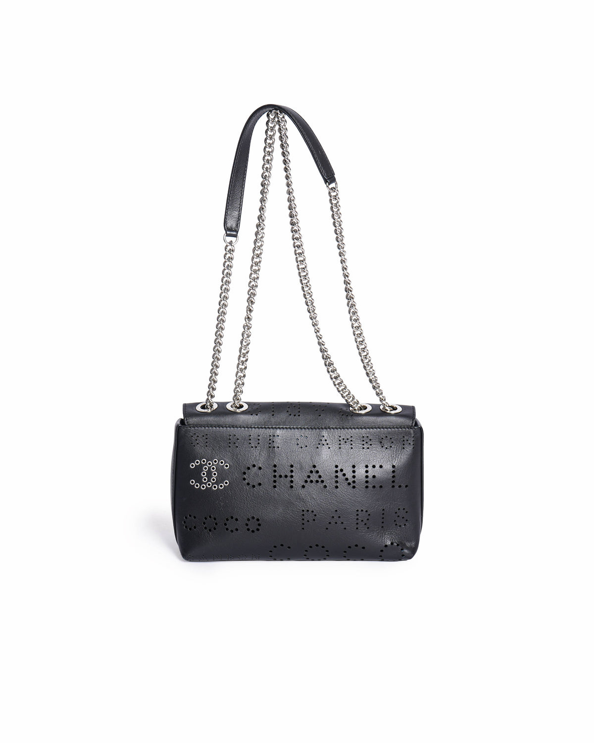 Chanel Perforated Eyelet Flap Bag