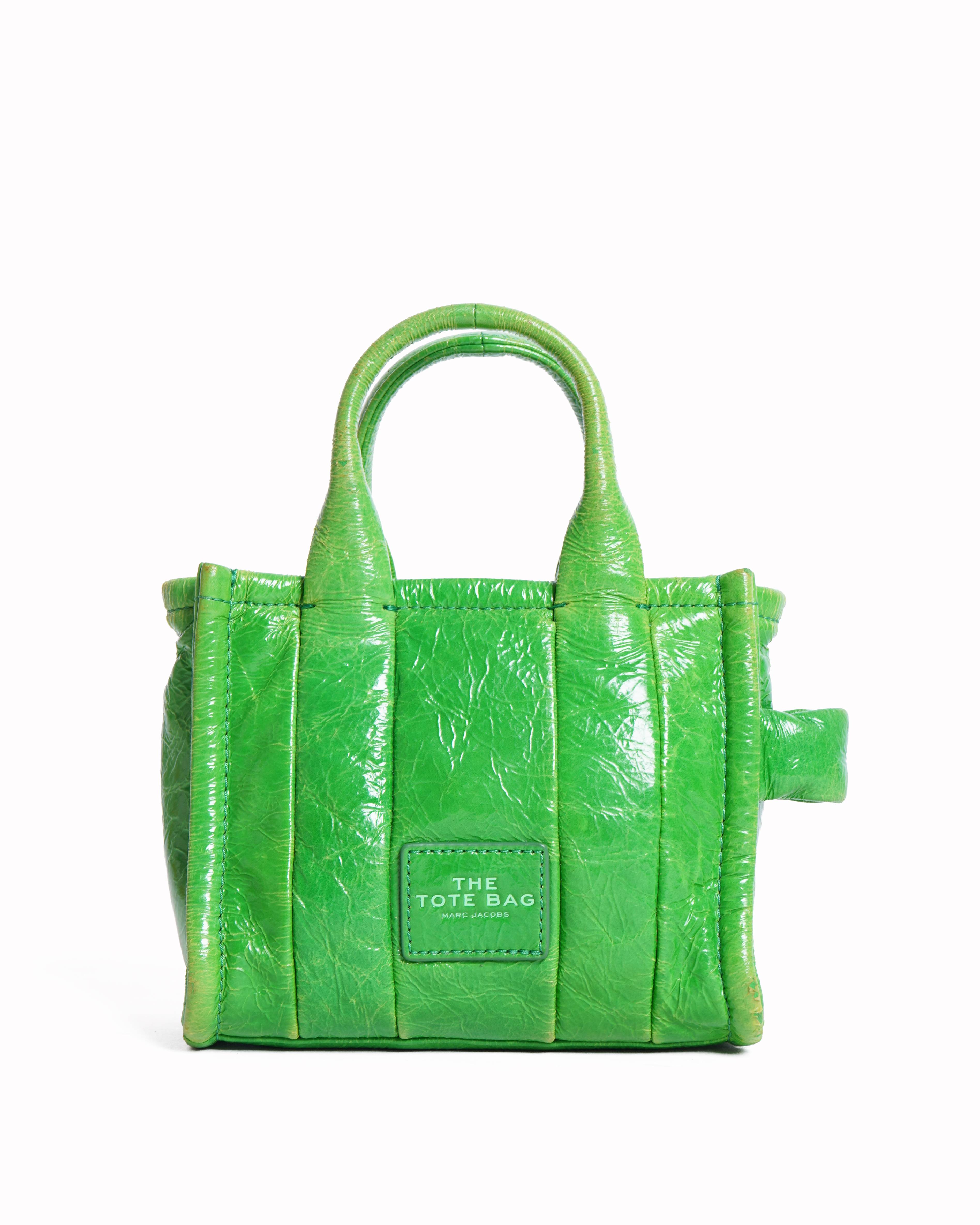 Marc Jacobs The Tote Mini Crossbody In Green