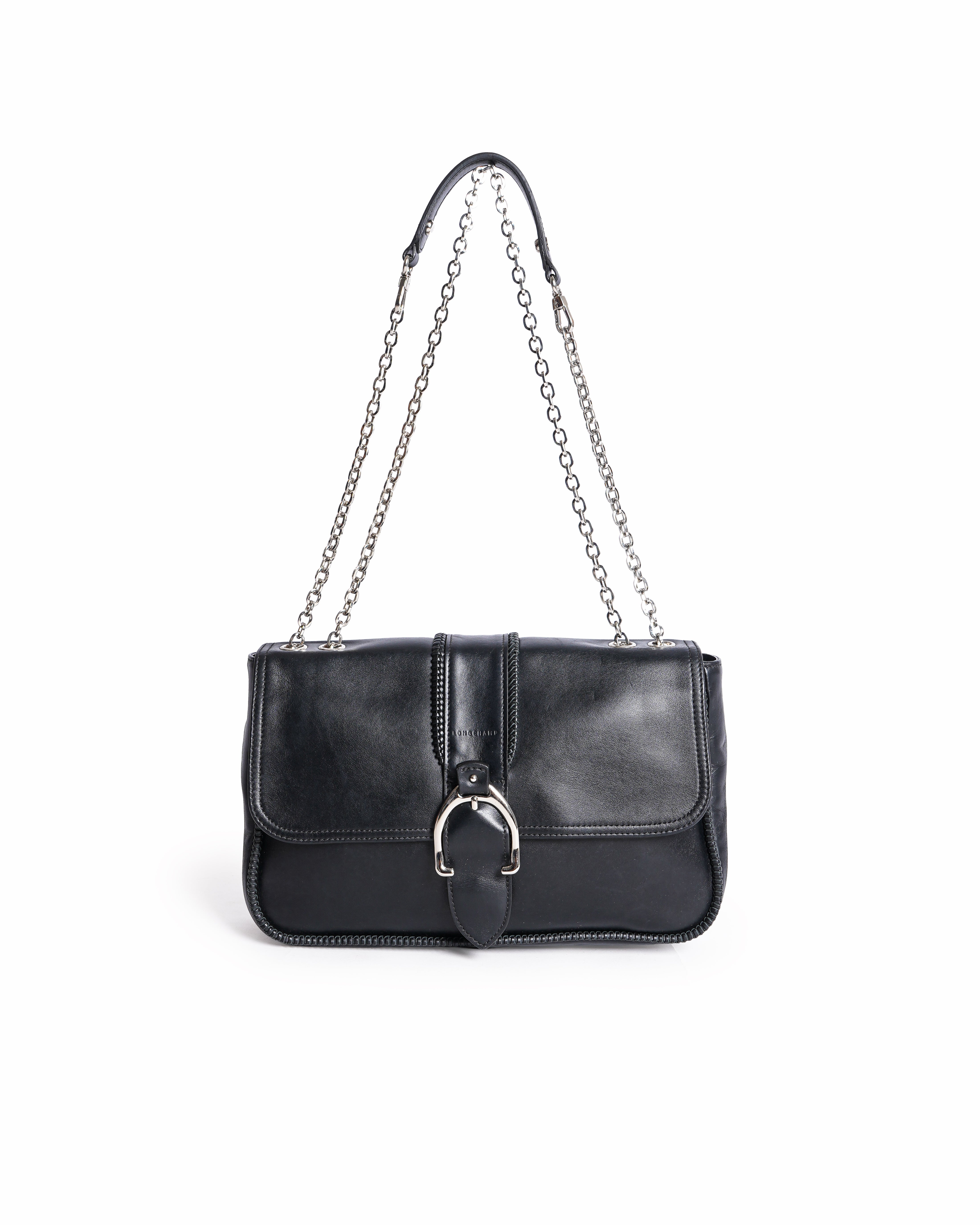 LongChamp Amazone Leather Crossbody Bag