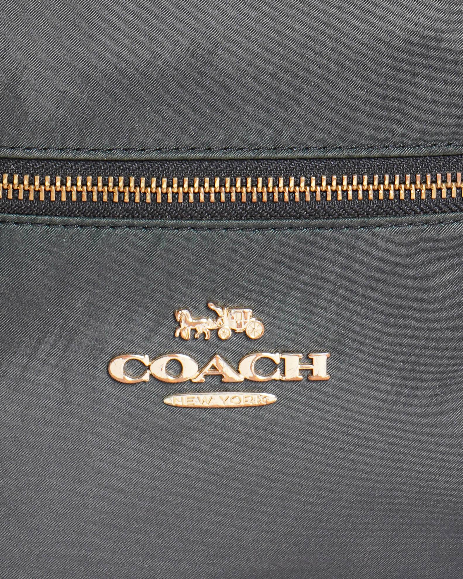 Coach Addison Nylon With Leather Backpack