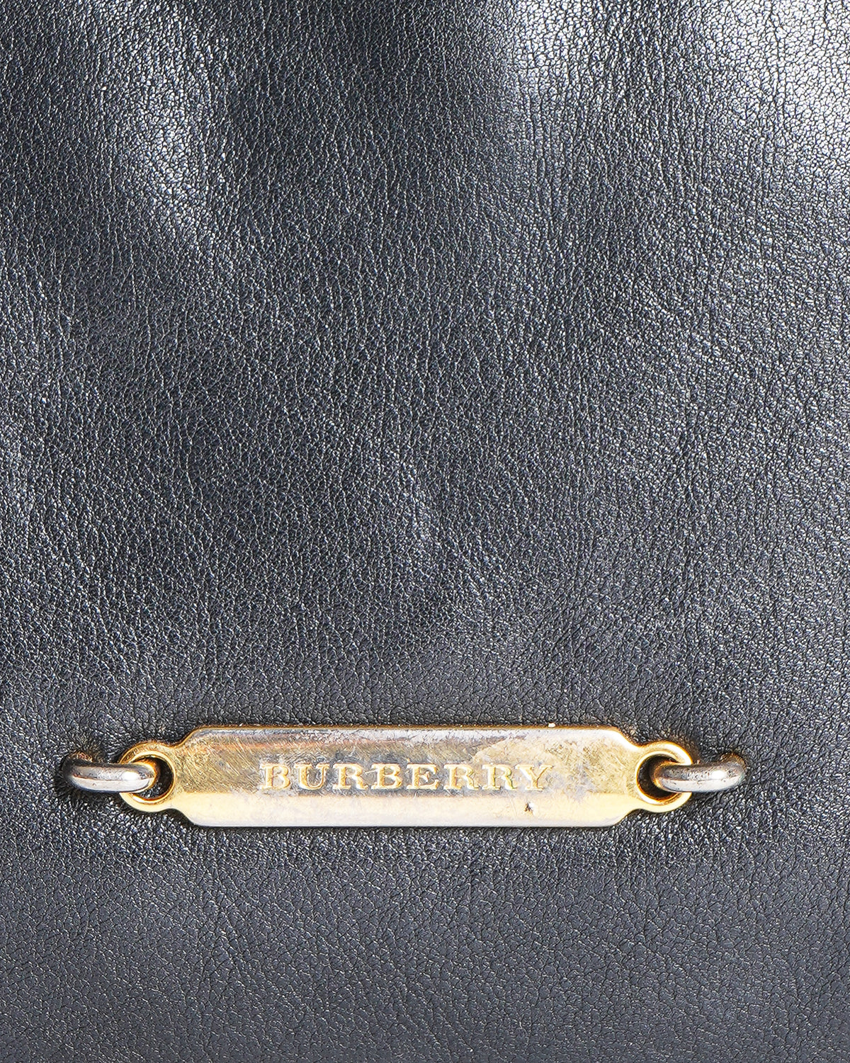 Burberry Little Crush House Check Print Leather Crossbody Bag