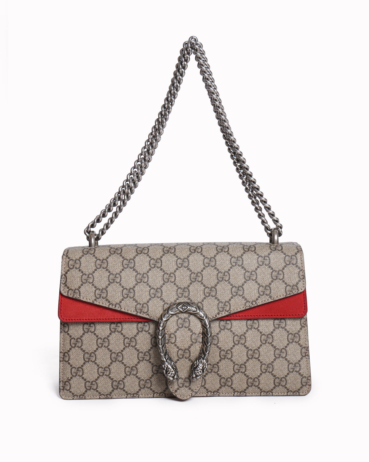 Gucci 
Beige Dionysus Medium Shoulder Bag