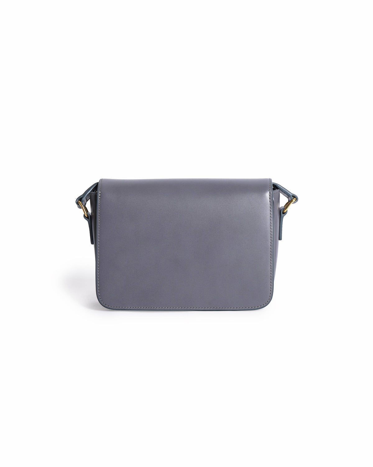 Celine Elephant Grey Small Triomphe Crossbody Bag In Natural Calfskin