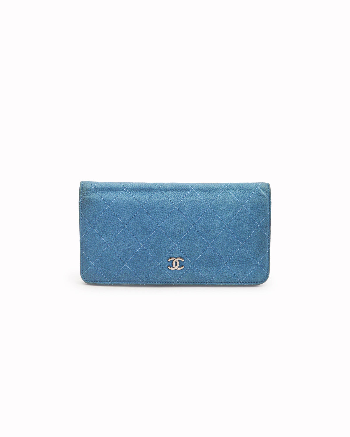 Chanel Quilted Leather Long Wallet