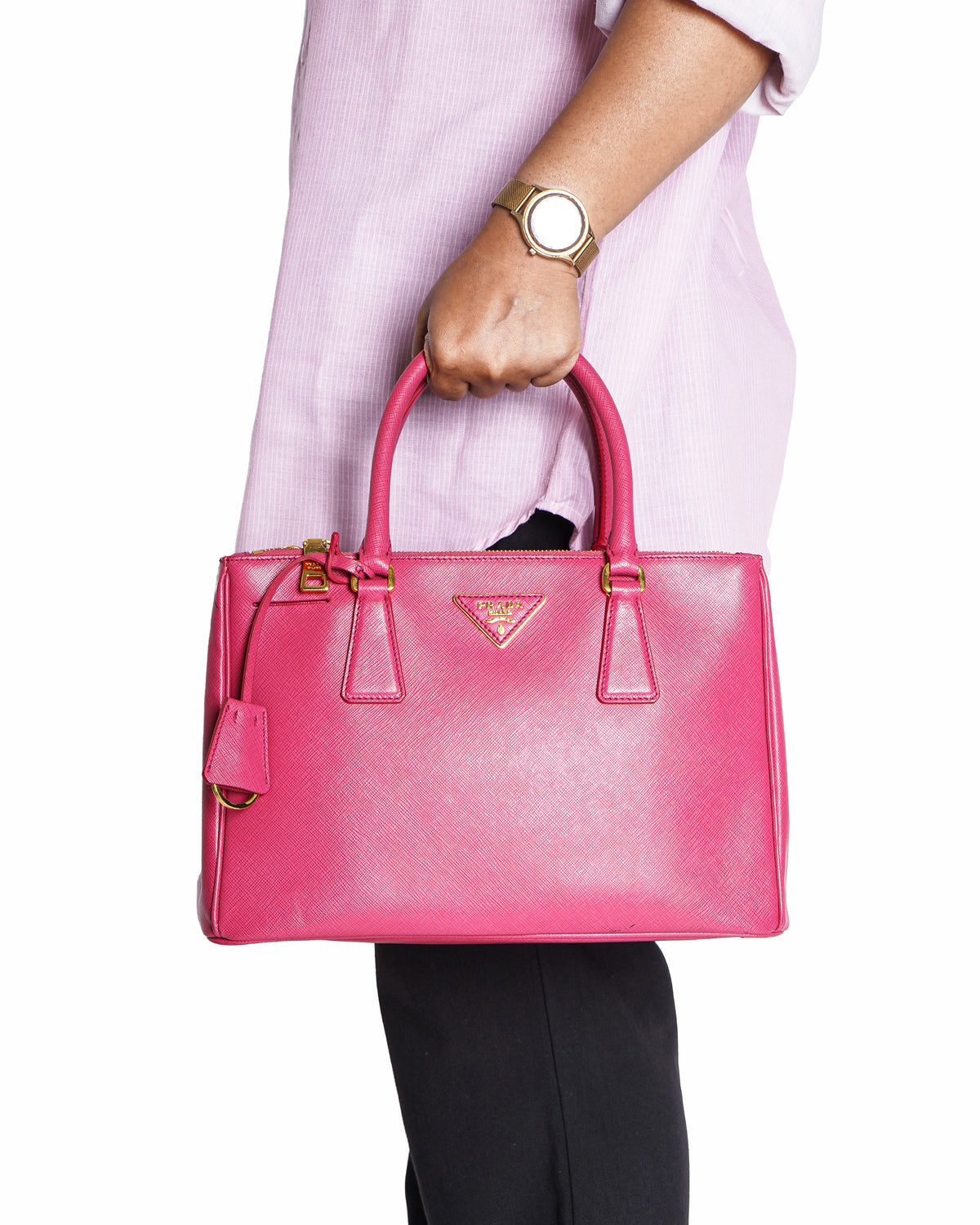 Prada Galleria Saffiano Leather Tote Bag