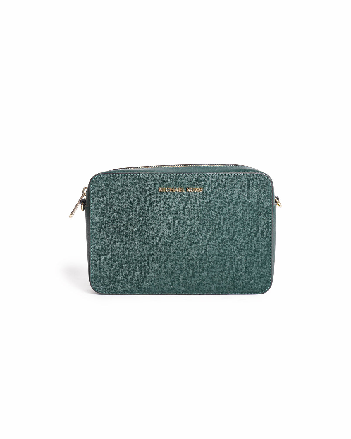 Michael Kors Jet Set Large Saffiano Leather Crossbody Bag