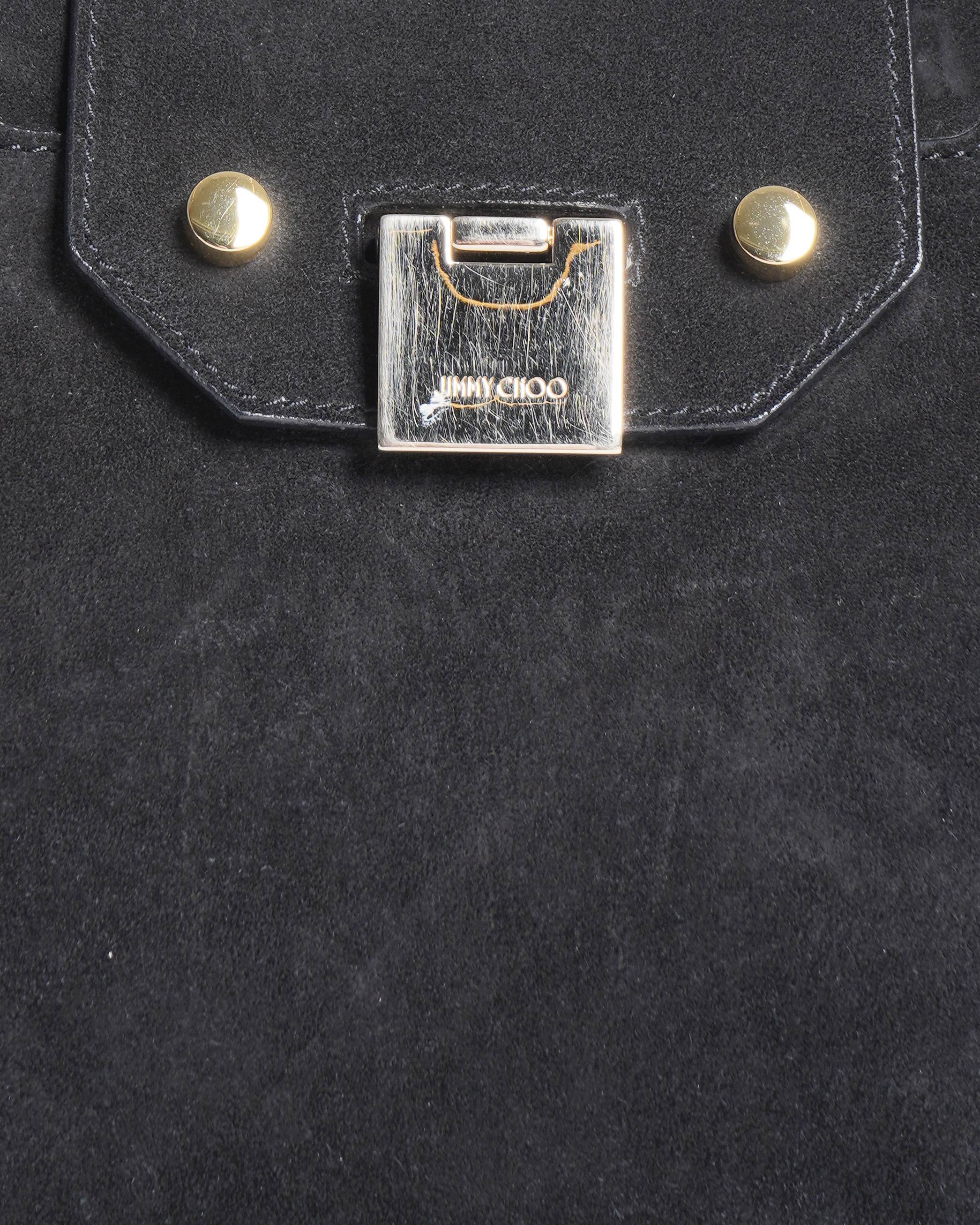 Jimmy Choo Rebel S Suede Handbag