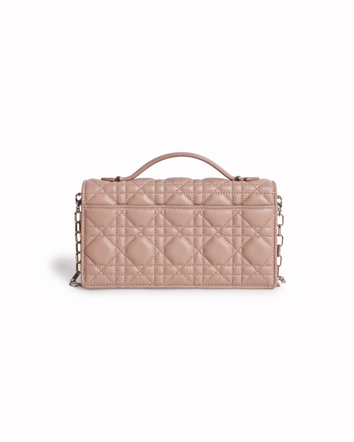 Christian Dior Powder Beige Cannage Lambskin My Dior Mini Bag