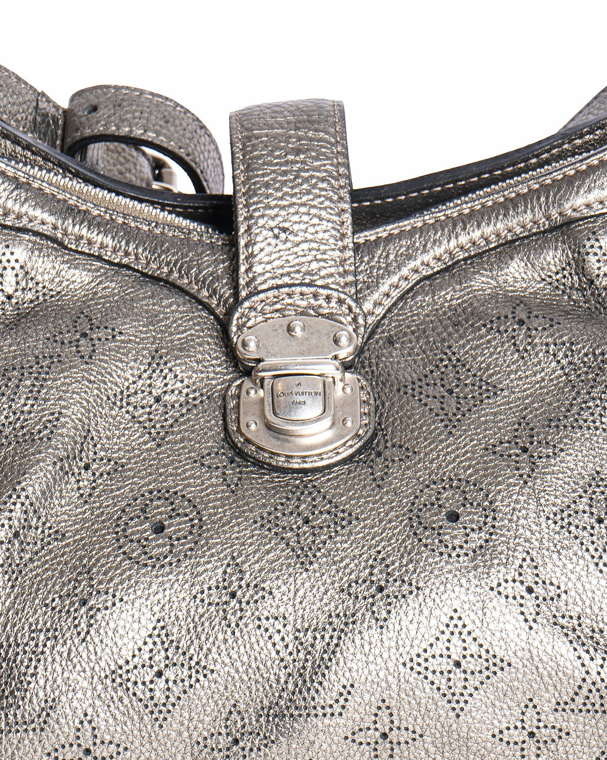 Louis Vuitton Mahina Leather Shoulder Bag
