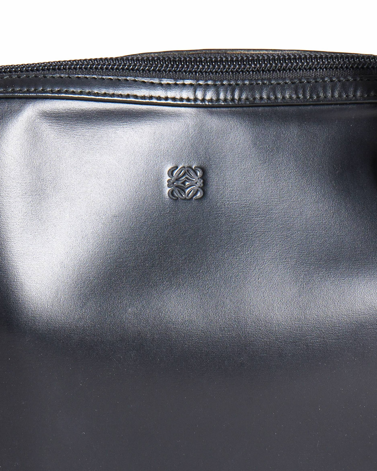 Loewe Vintage Black Box-Calf Shoulder Bag