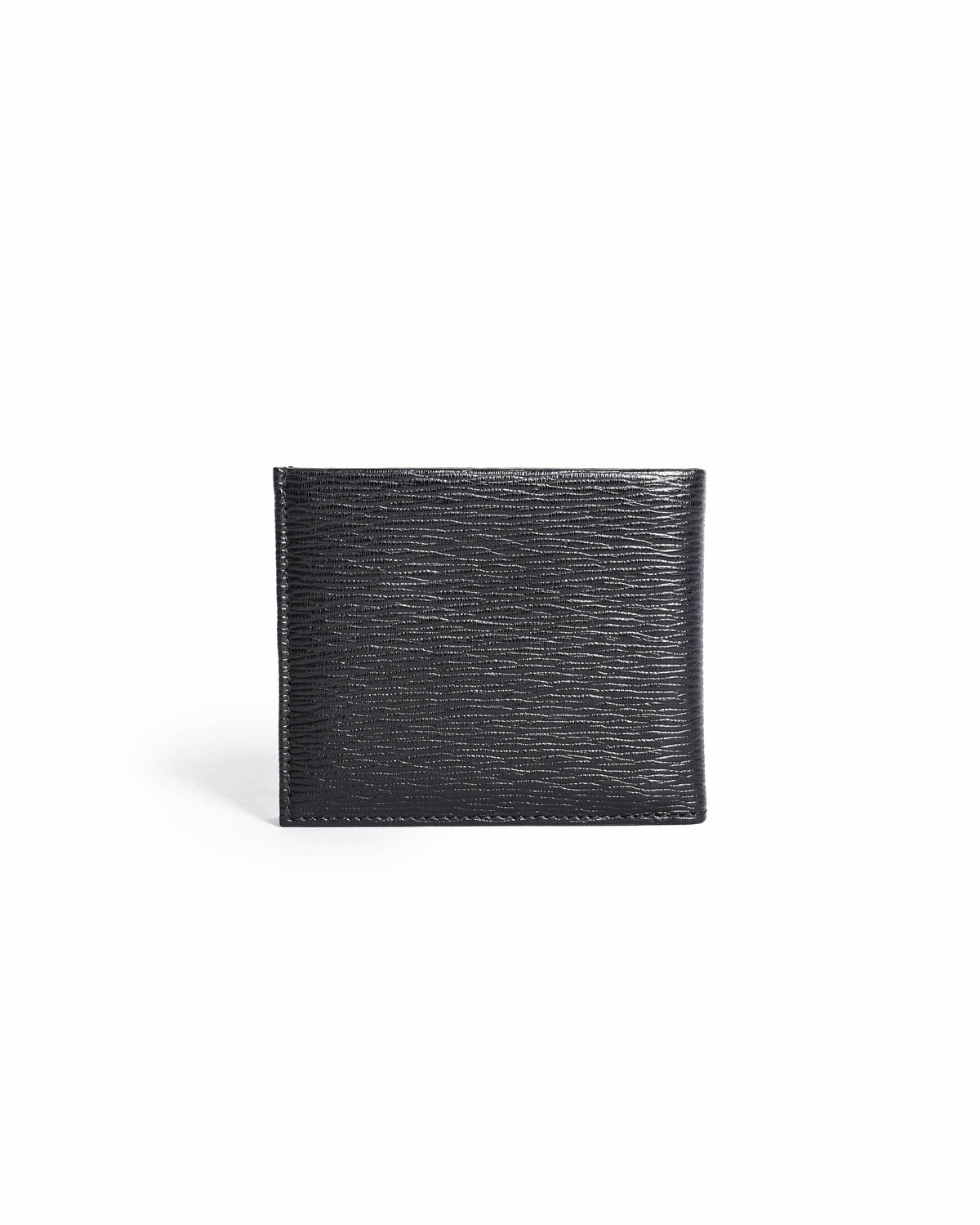 Salvatore Ferragamo Black Cowhide Leather Men's Wallet