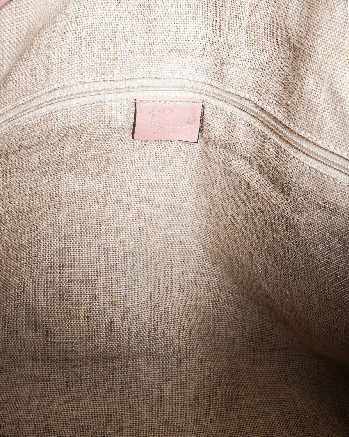 Gucci Microguccissima Pink Leather Tote Bag