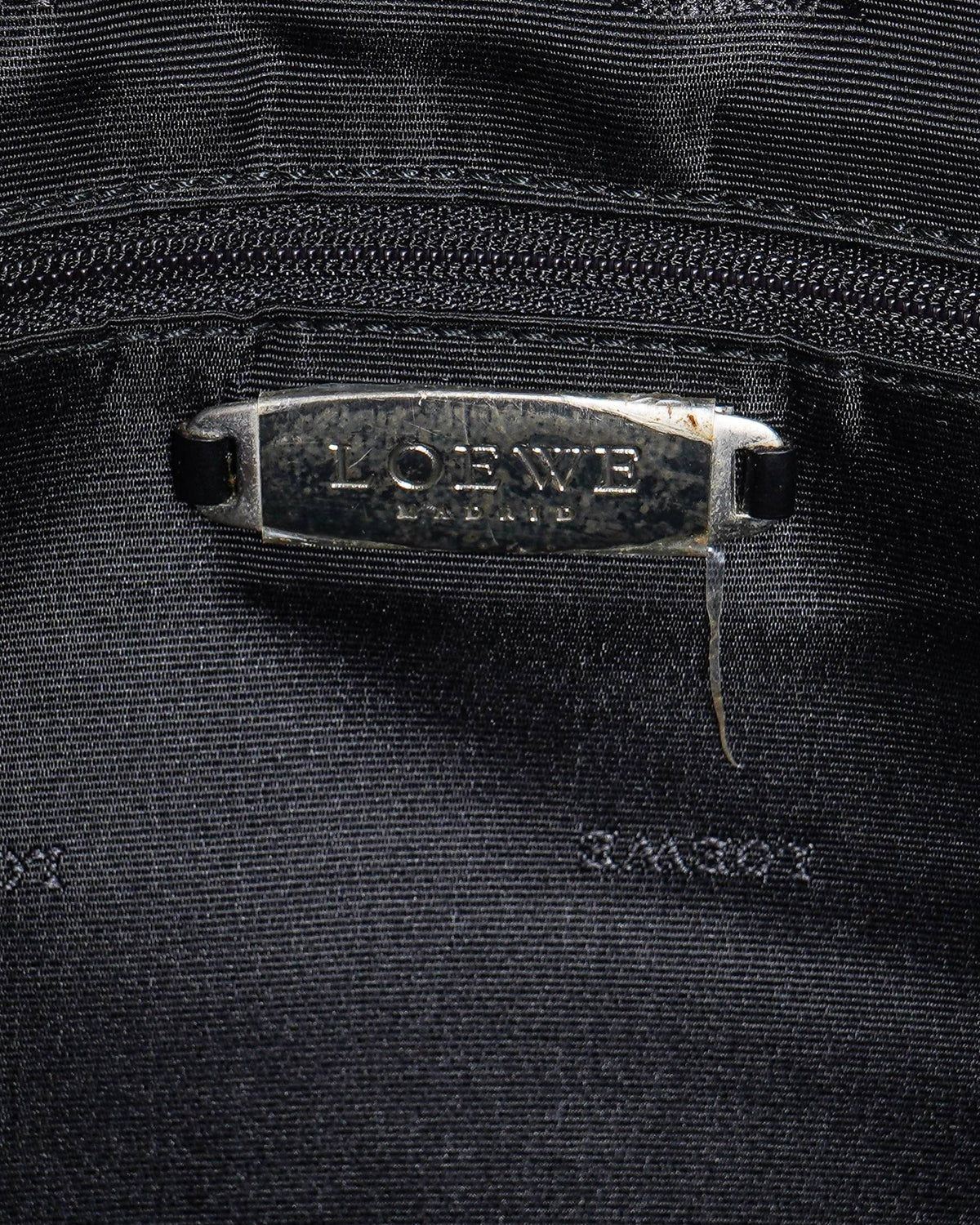Loewe Vintage Black Box-Calf Shoulder Bag