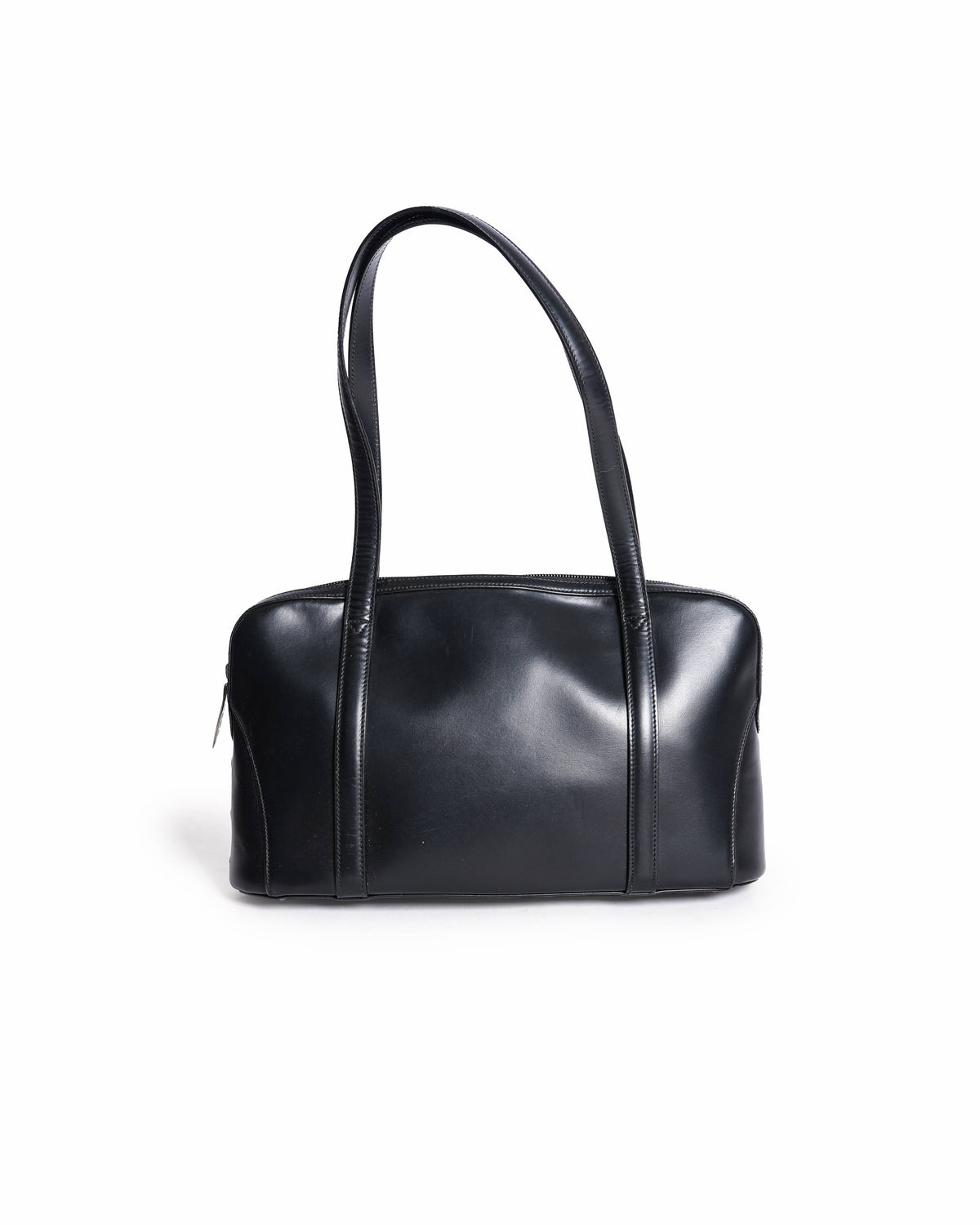 Loewe Vintage Black Box-Calf Shoulder Bag