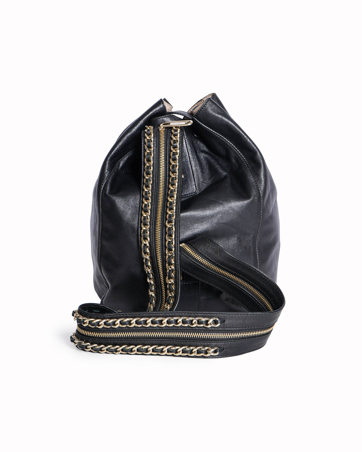 Jimmy Choo Nappa Large Echo Convertible Backpack