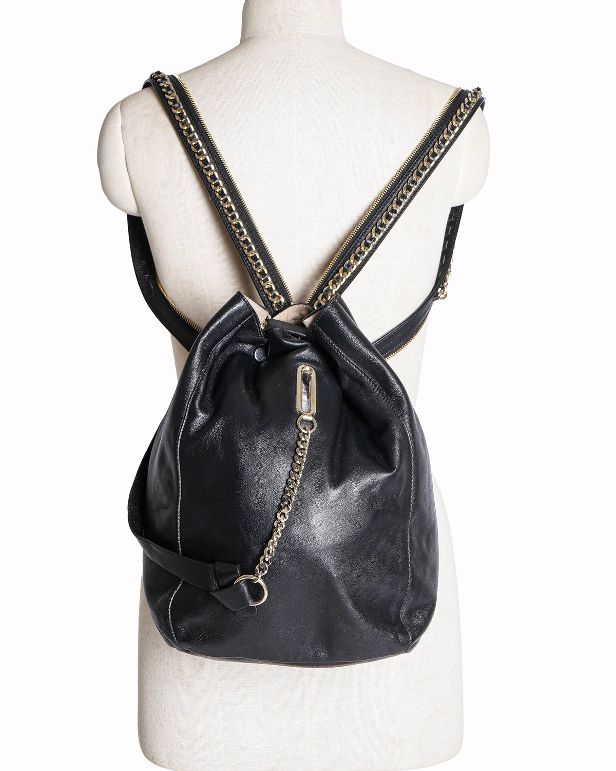 Jimmy Choo Nappa Large Echo Convertible Backpack