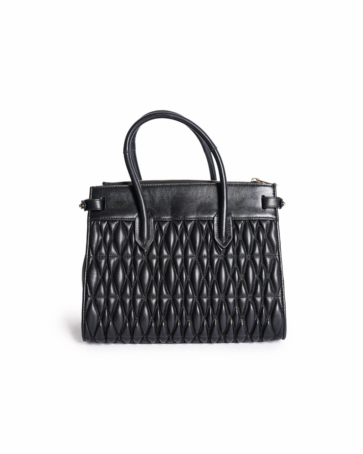 Furla Quilted Leather Top-Handle Bag
