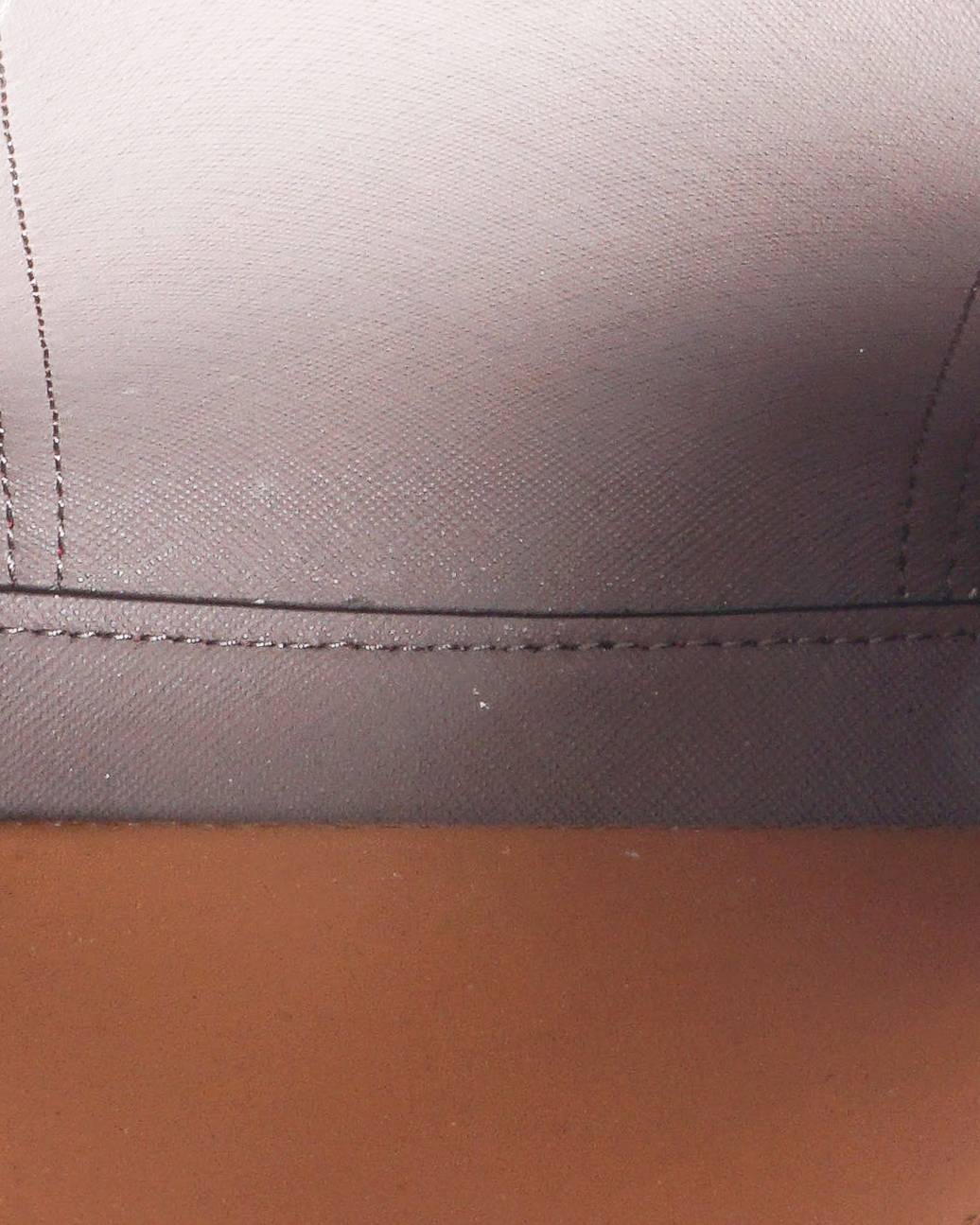Tory Burch Red Pebbled Leather Perry Mini N/S Crossbody Tote