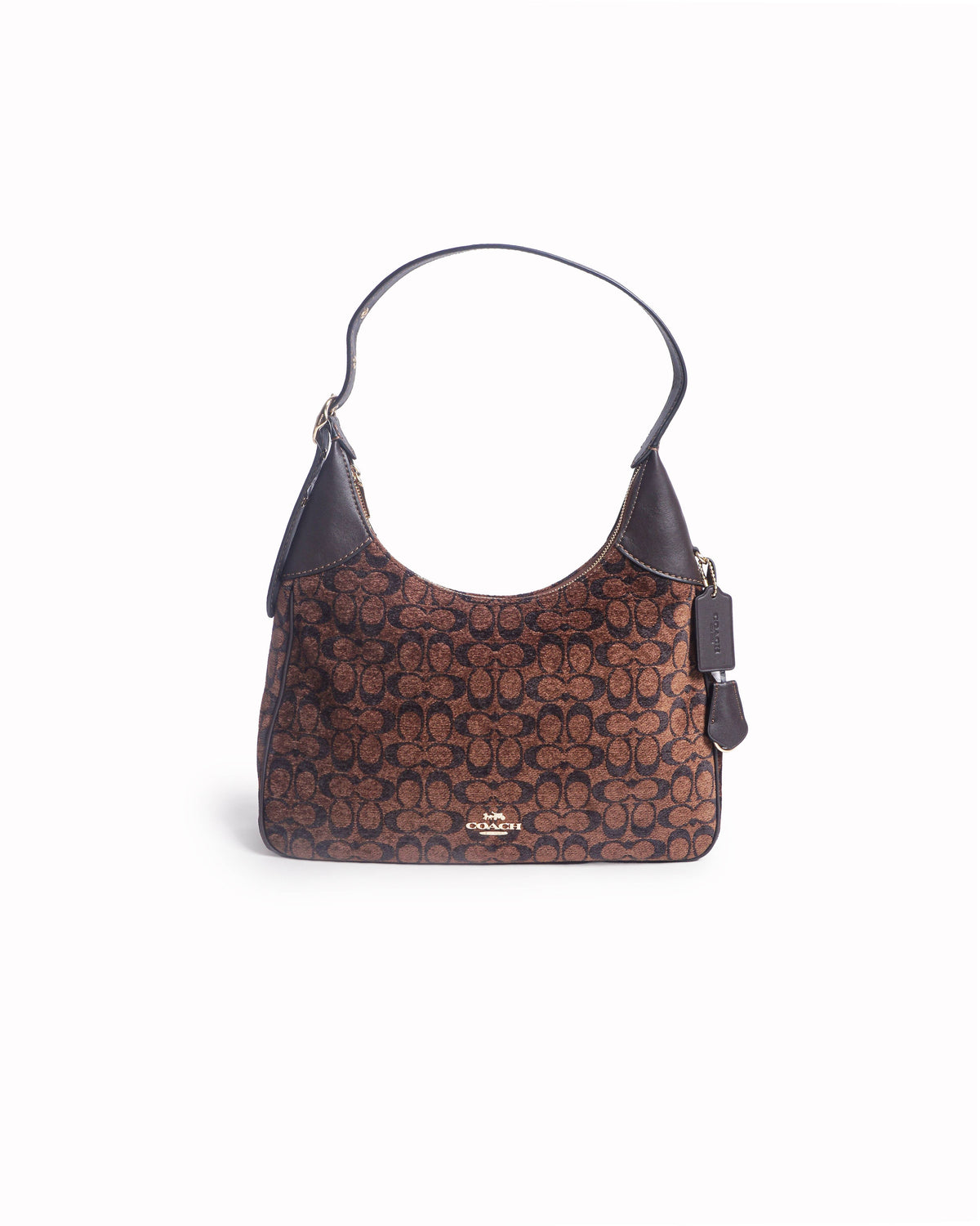 Coach Ella Shoulder Bag in Signature Chenille