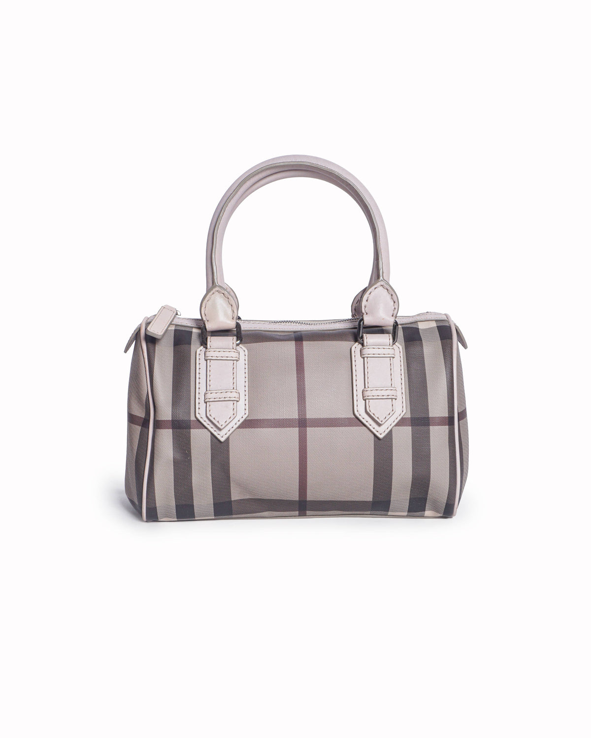 Burberry Smoked Check Chester Bowling Bag