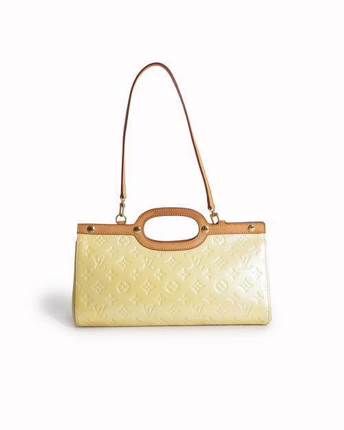 Louis Vuitton Perle Monogram Vernis Roxbury Drive Bag