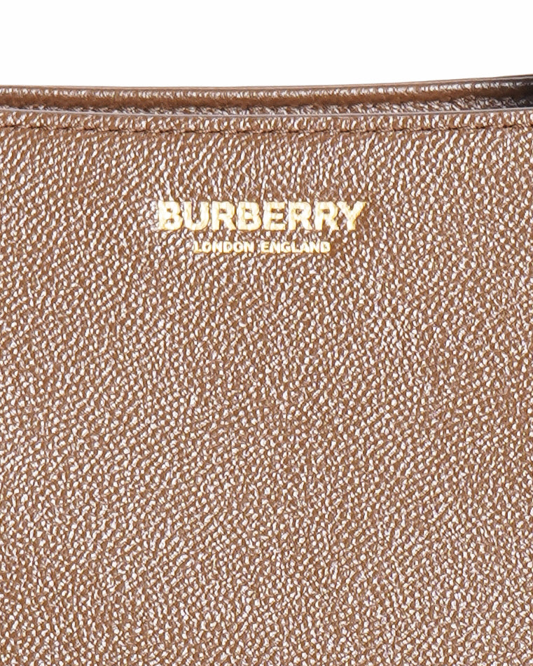 Burberry Banwell Check Canvas & Leather Satchel