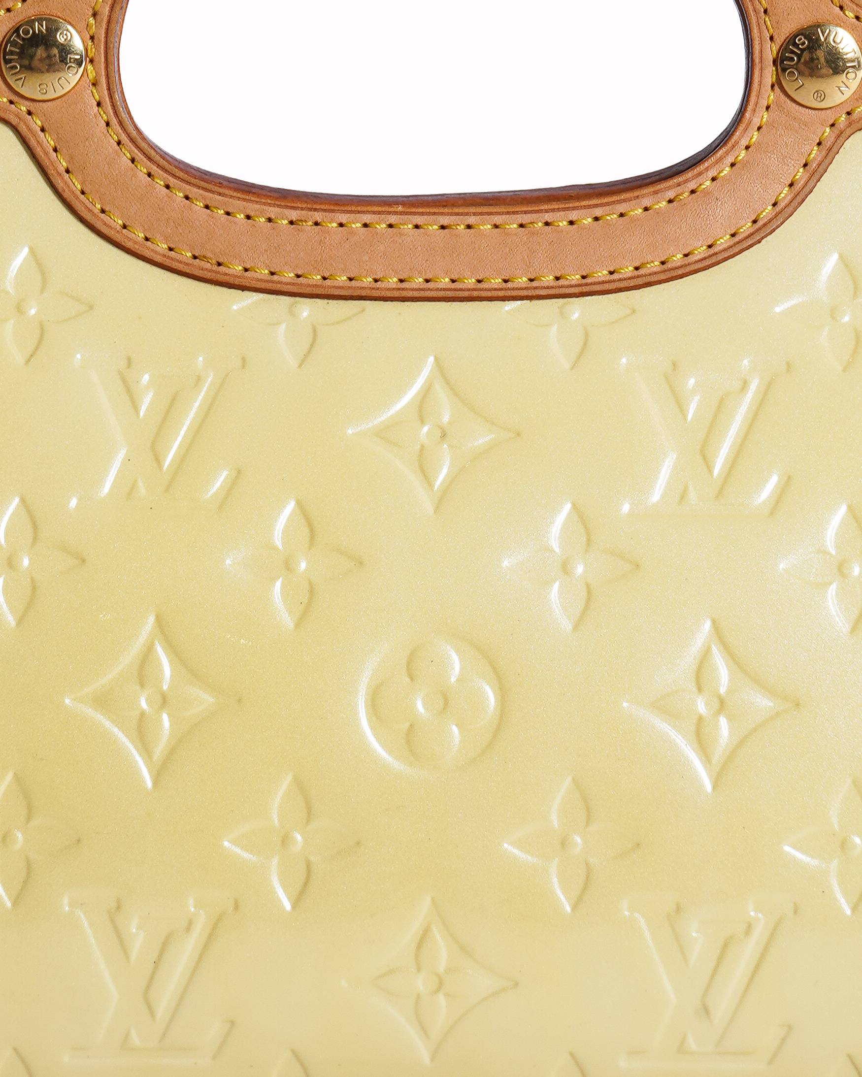 Louis Vuitton Perle Monogram Vernis Roxbury Drive Bag
