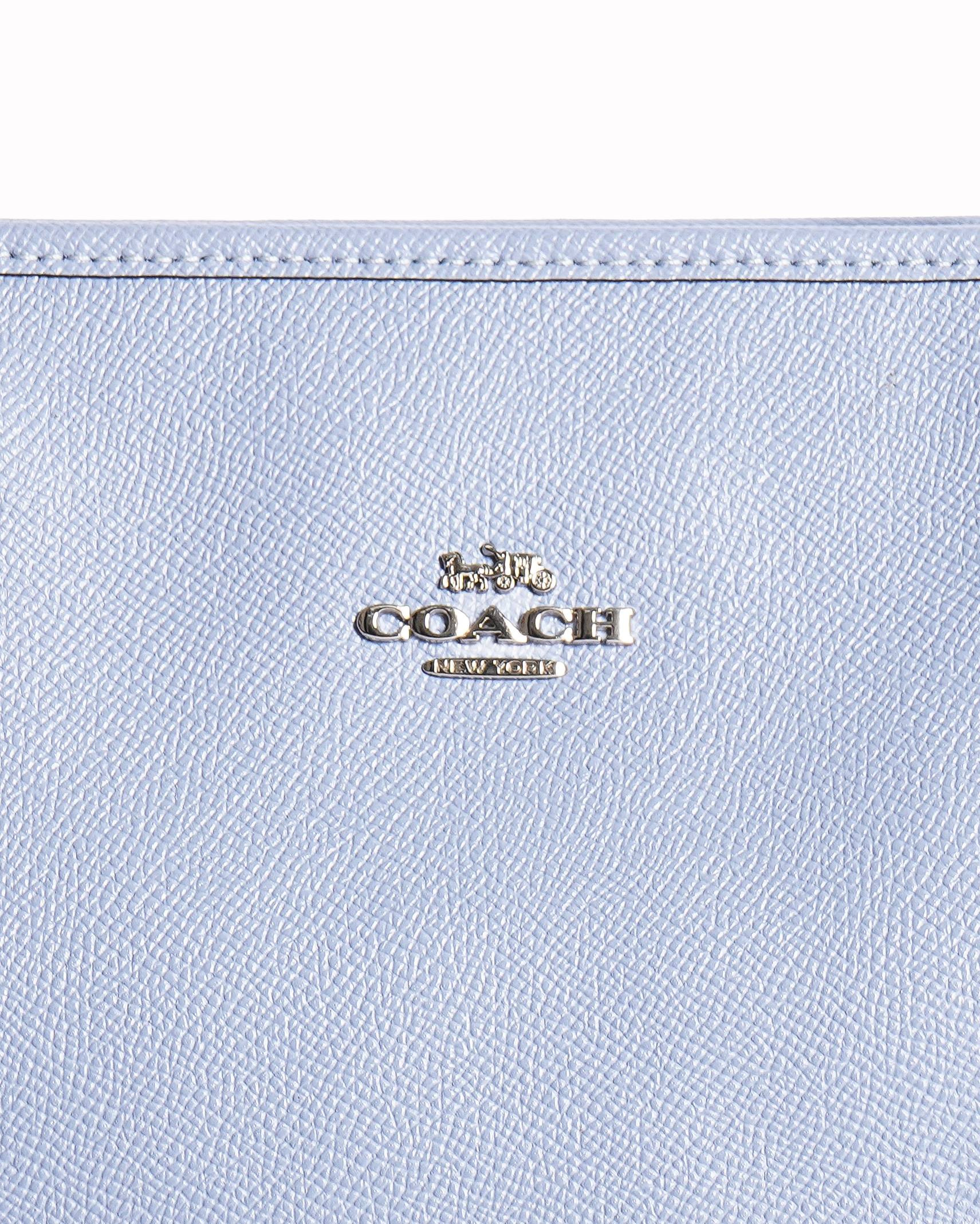 Coach City Tote In Slate Blue