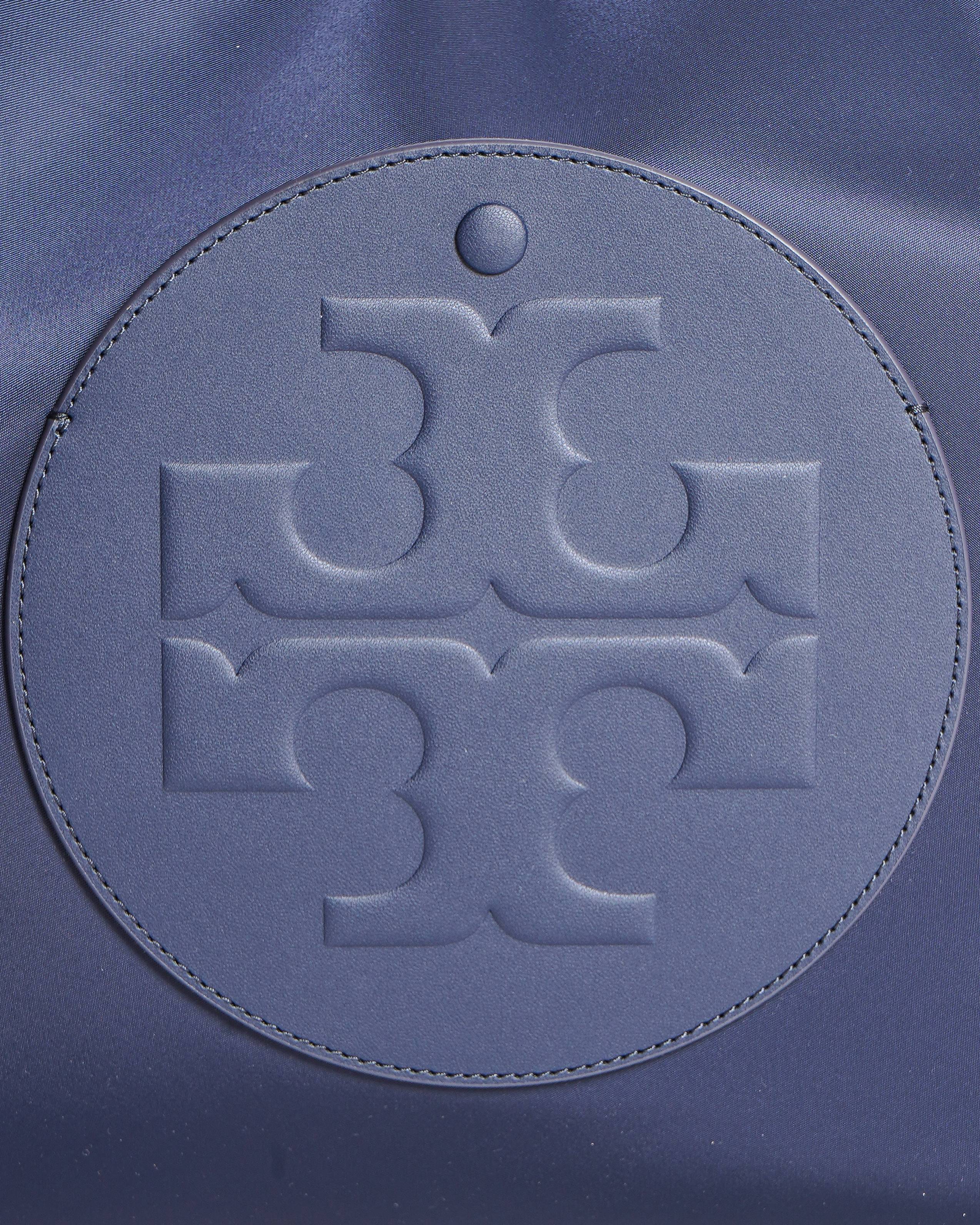 Tory burch ella tote bag in Navy Blue