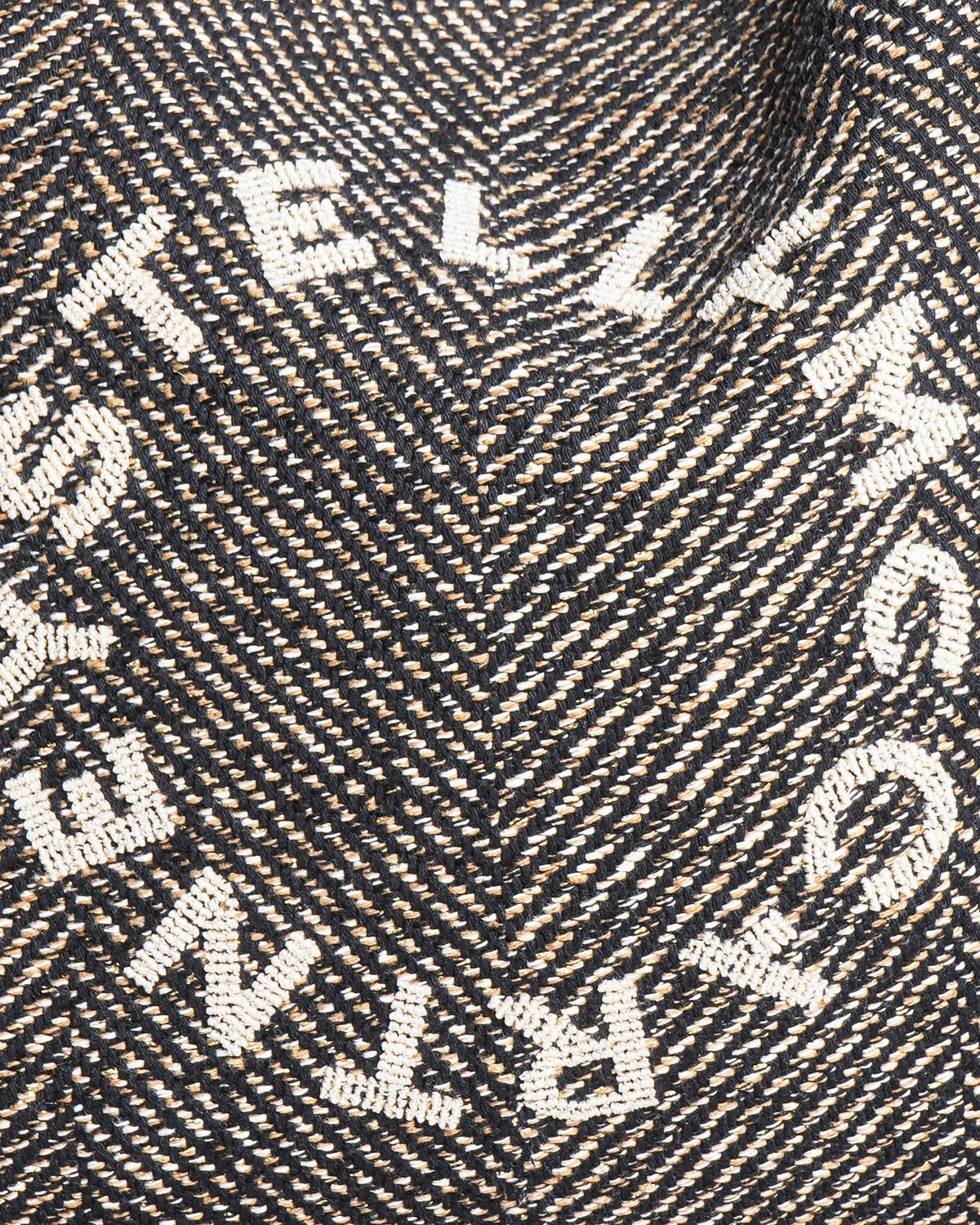 Stella McCartney 
stella logo herringbone tote bag