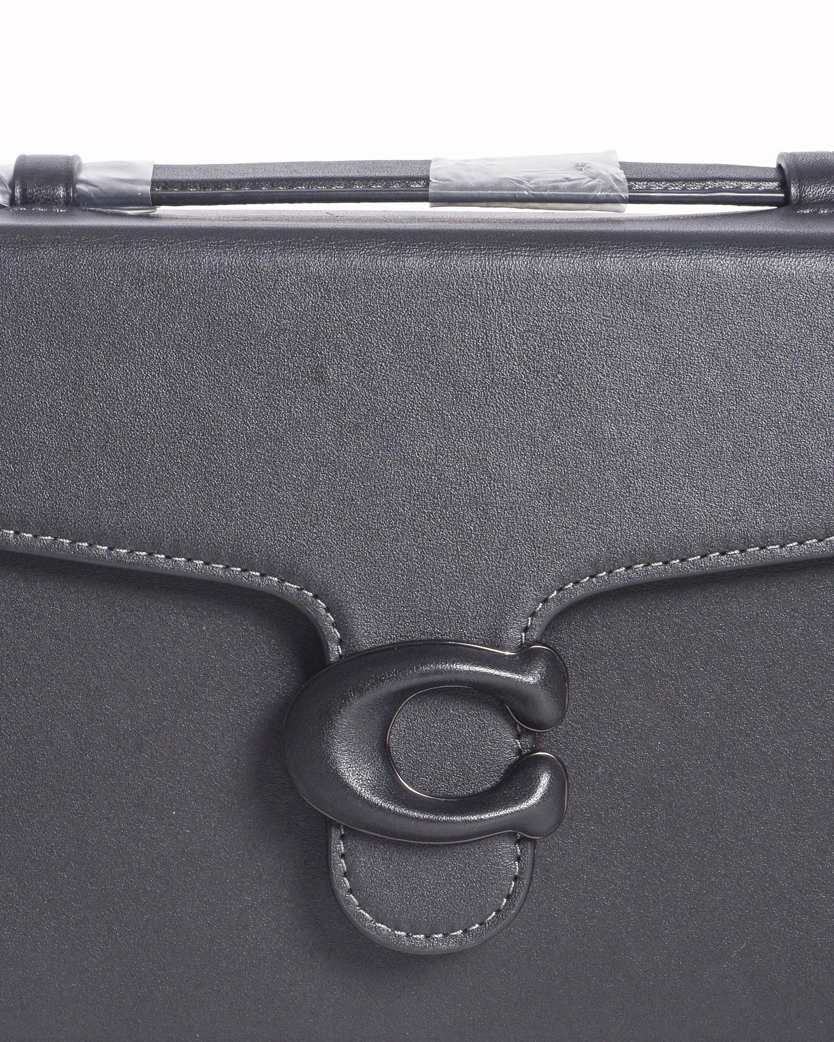 Coach Black Leather Tabby Shoulder Bag