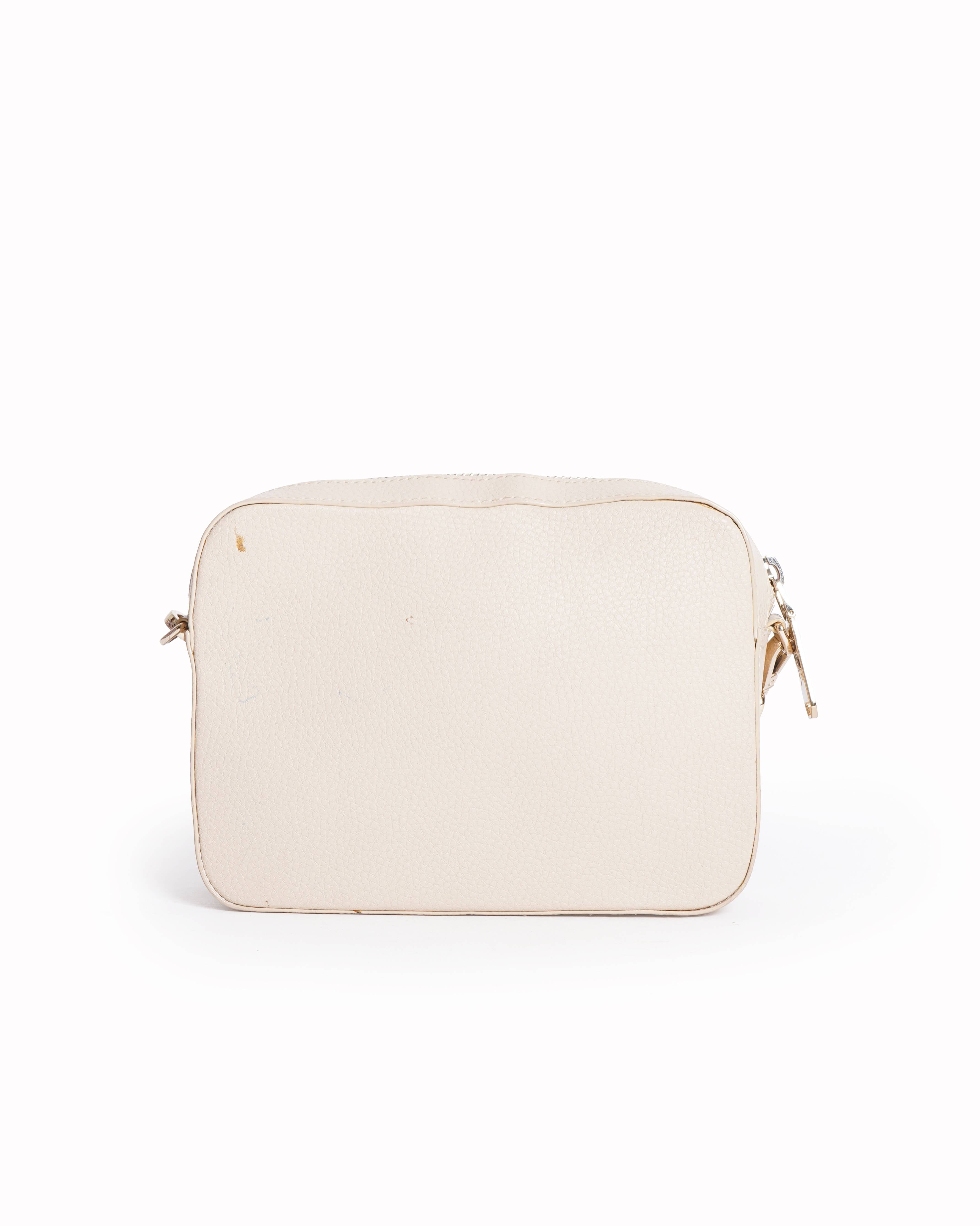 Balmain Crossbody Bag In Beige