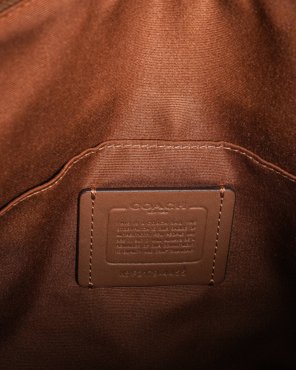 Coach Monogram Tote Bag