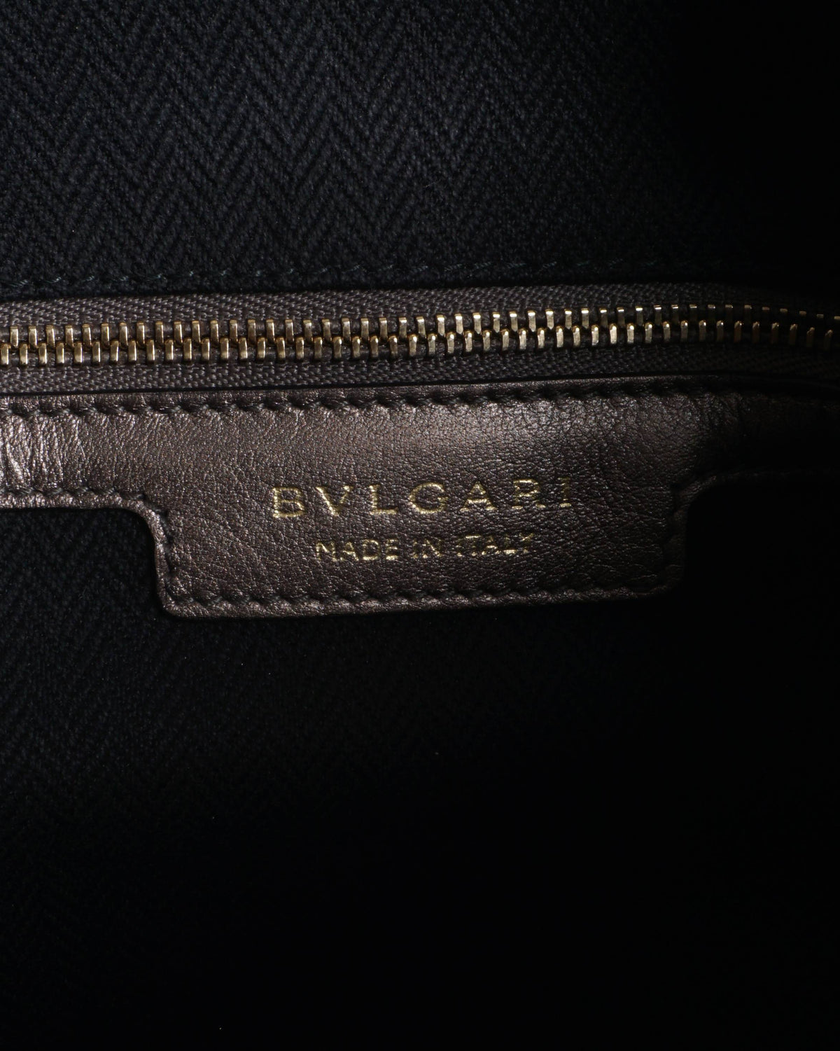 Bvlgari Chandra Metallic Calfskin Leather Hobo Bag