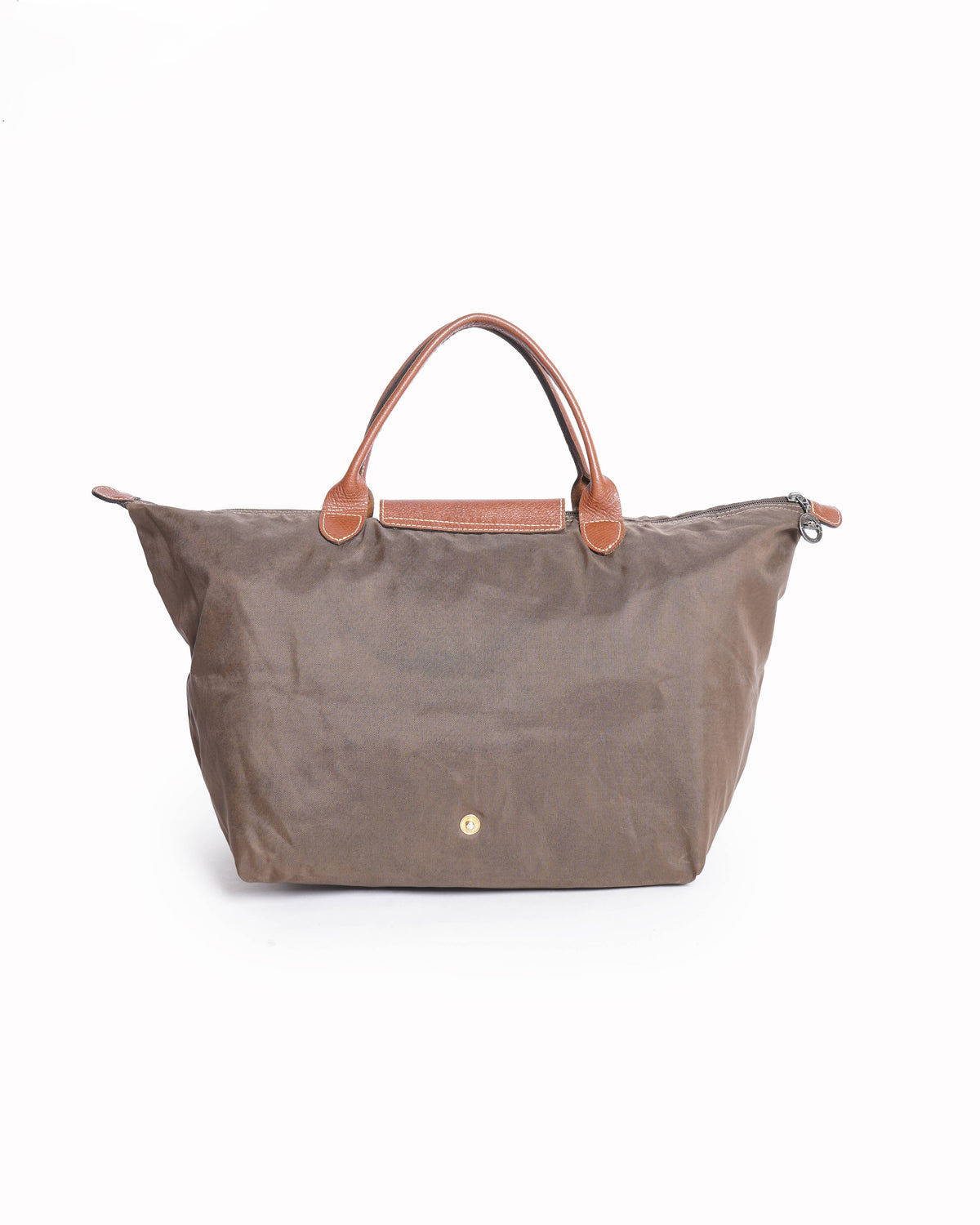 Longchamp Le Pliage Large Tote Bag In Olive Green