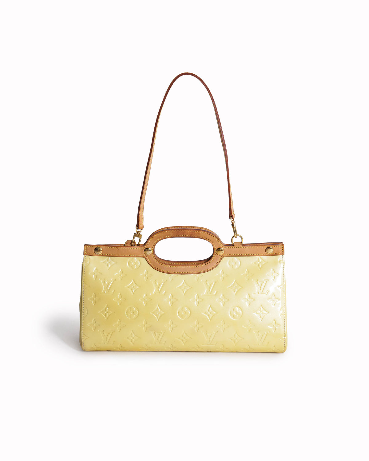 Louis Vuitton Perle Monogram Vernis Roxbury Drive Bag
