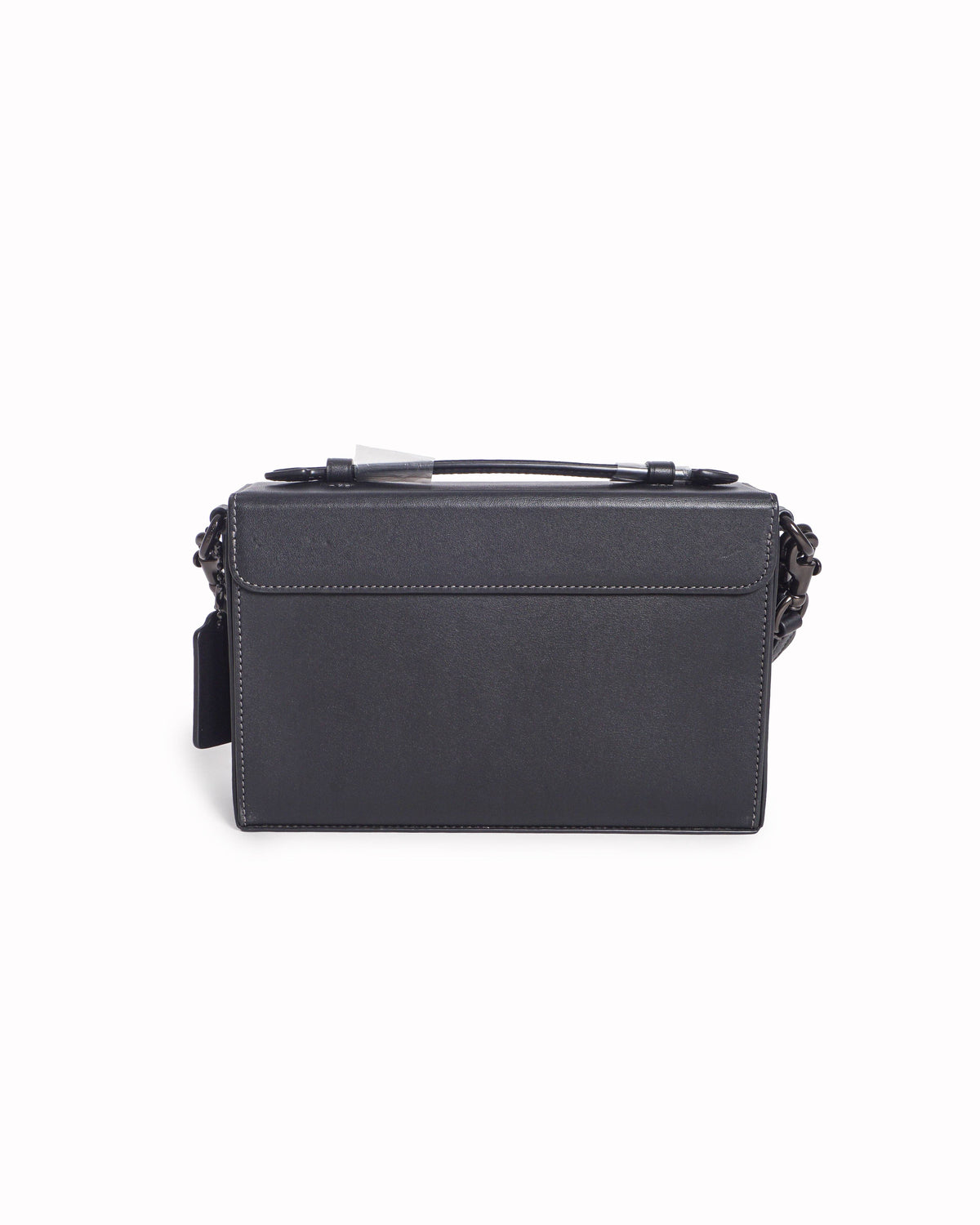 Coach Black Leather Tabby Shoulder Bag