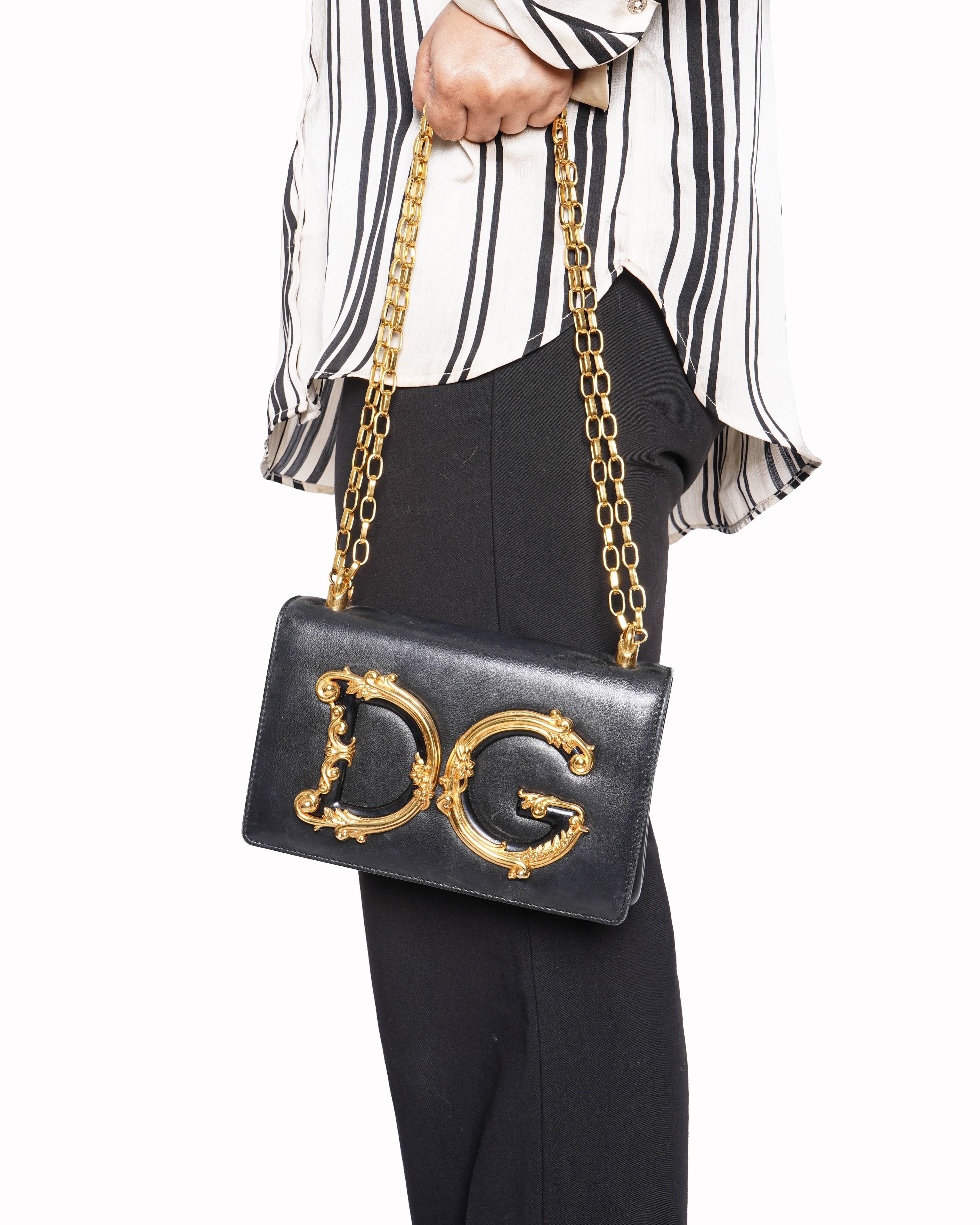 Dolce & Gabbana DG Girls leather Shoulder Bag